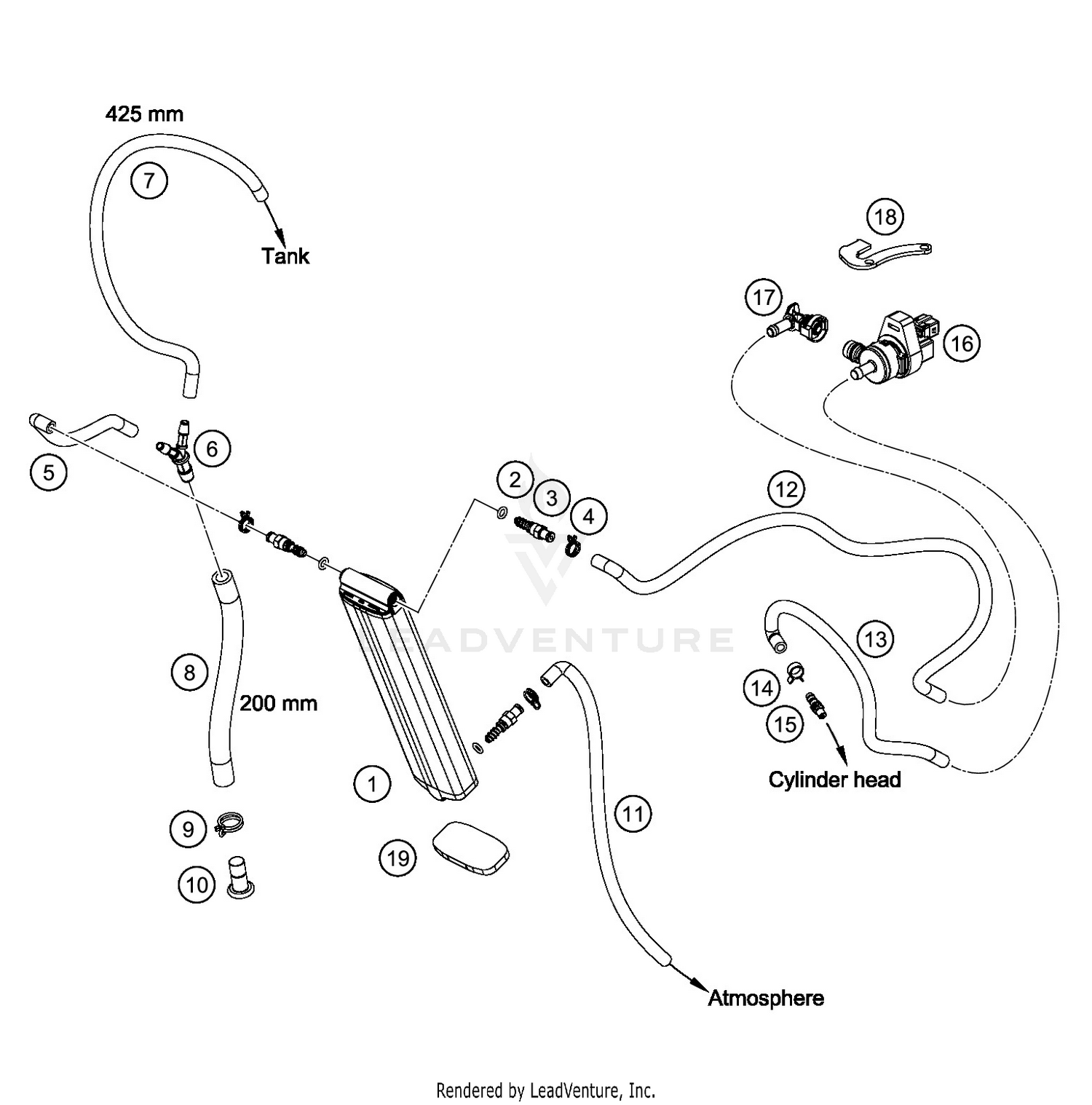 EVAPORATIVE CANISTER