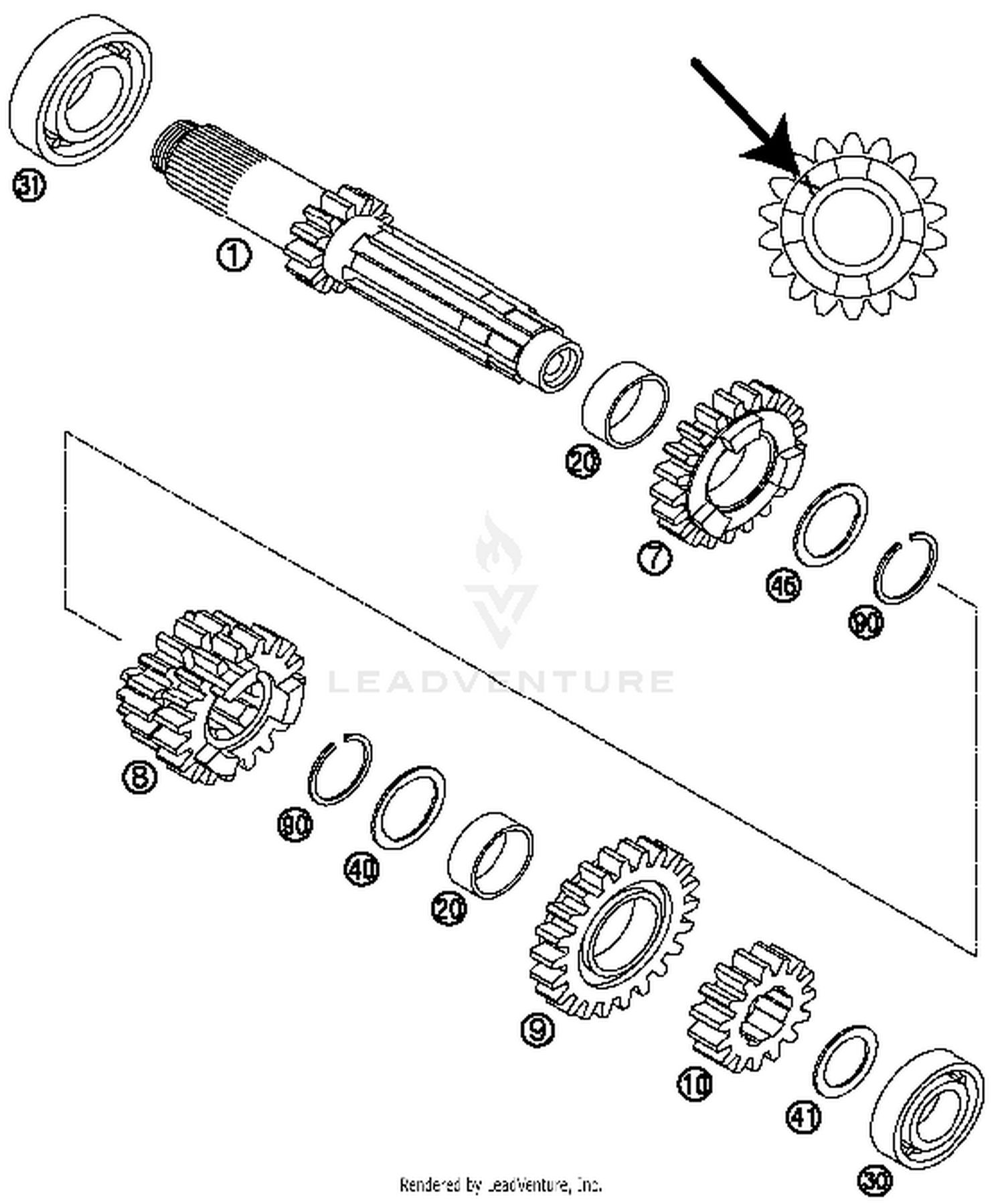 Transmission I - Main Shaft