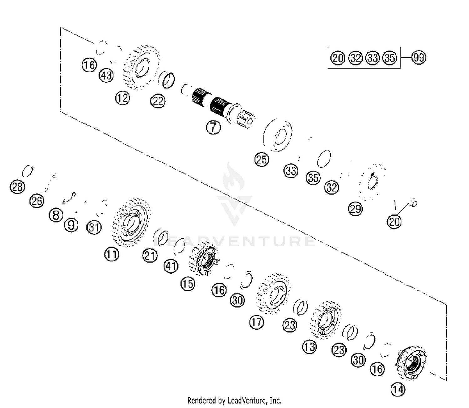 Transmission II - Countershaft