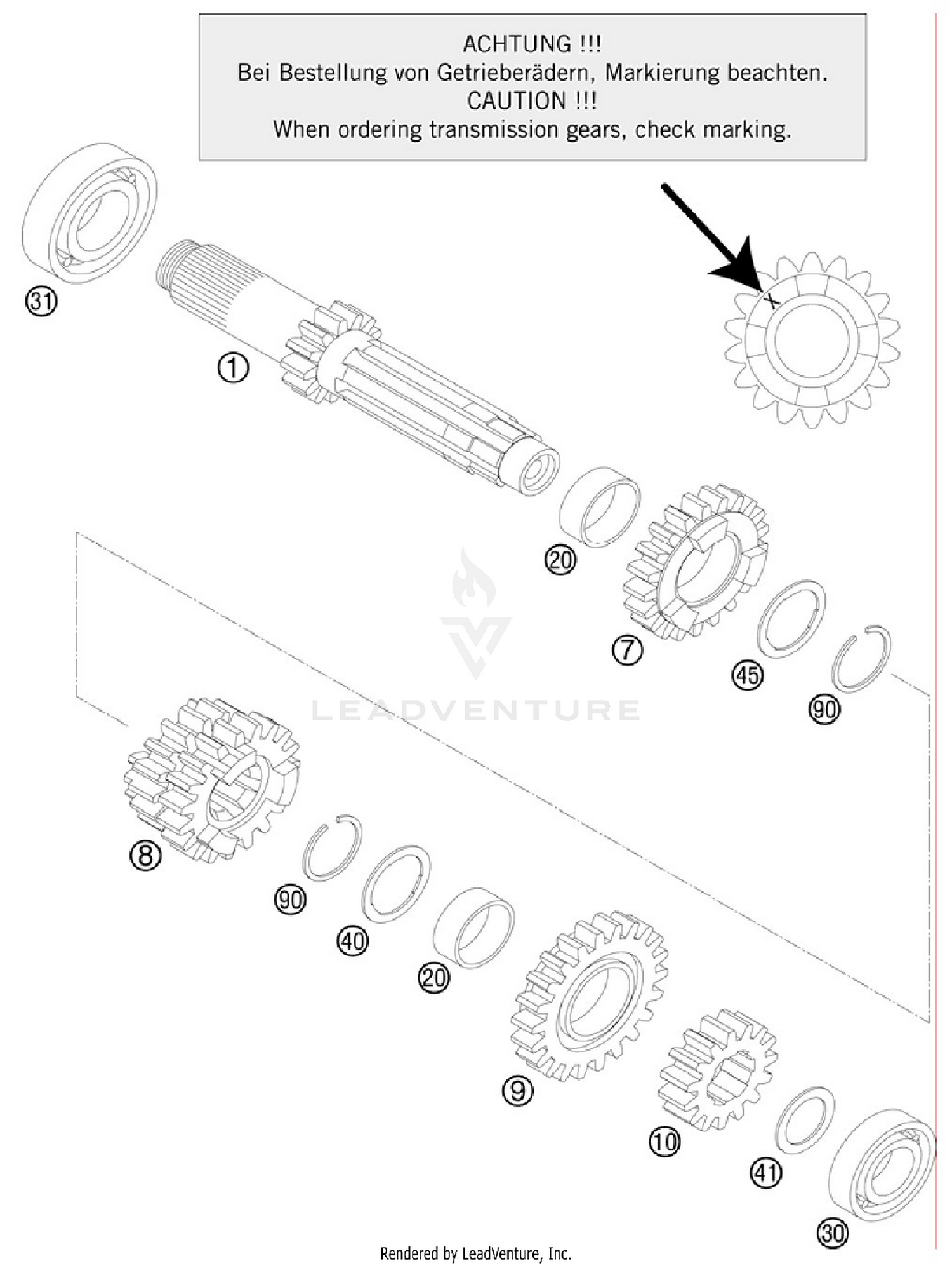 Transmission I - Main Shaft