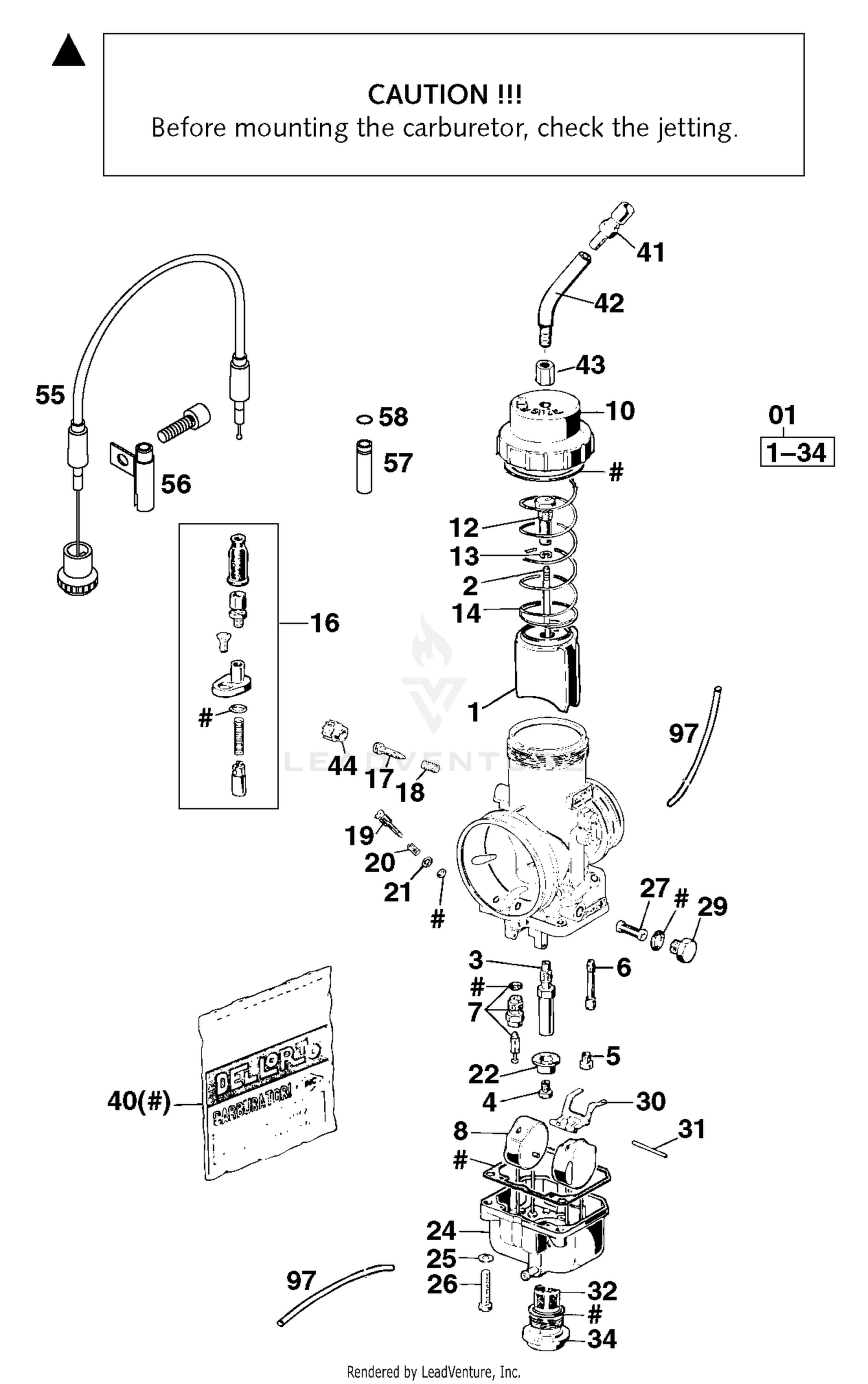 Carburetor Dell Orto