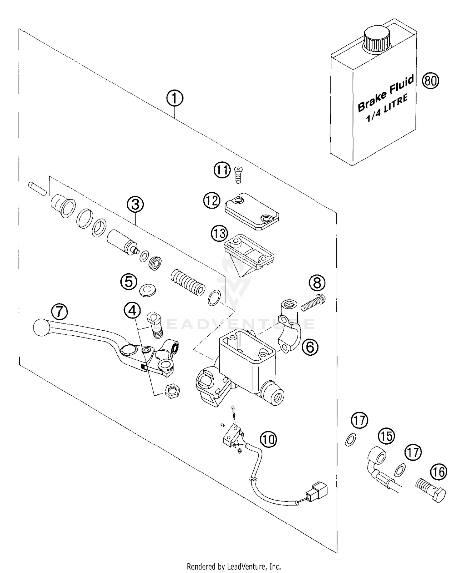 Hand Brake Cylinder