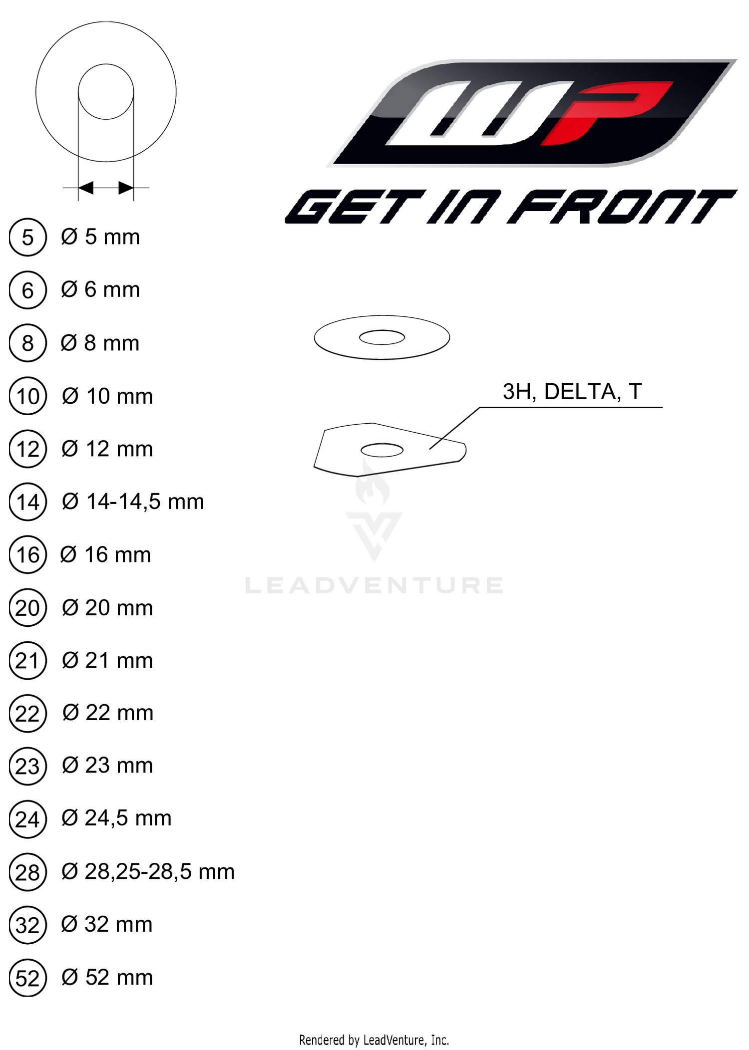 WP SHIMS FOR SETTING