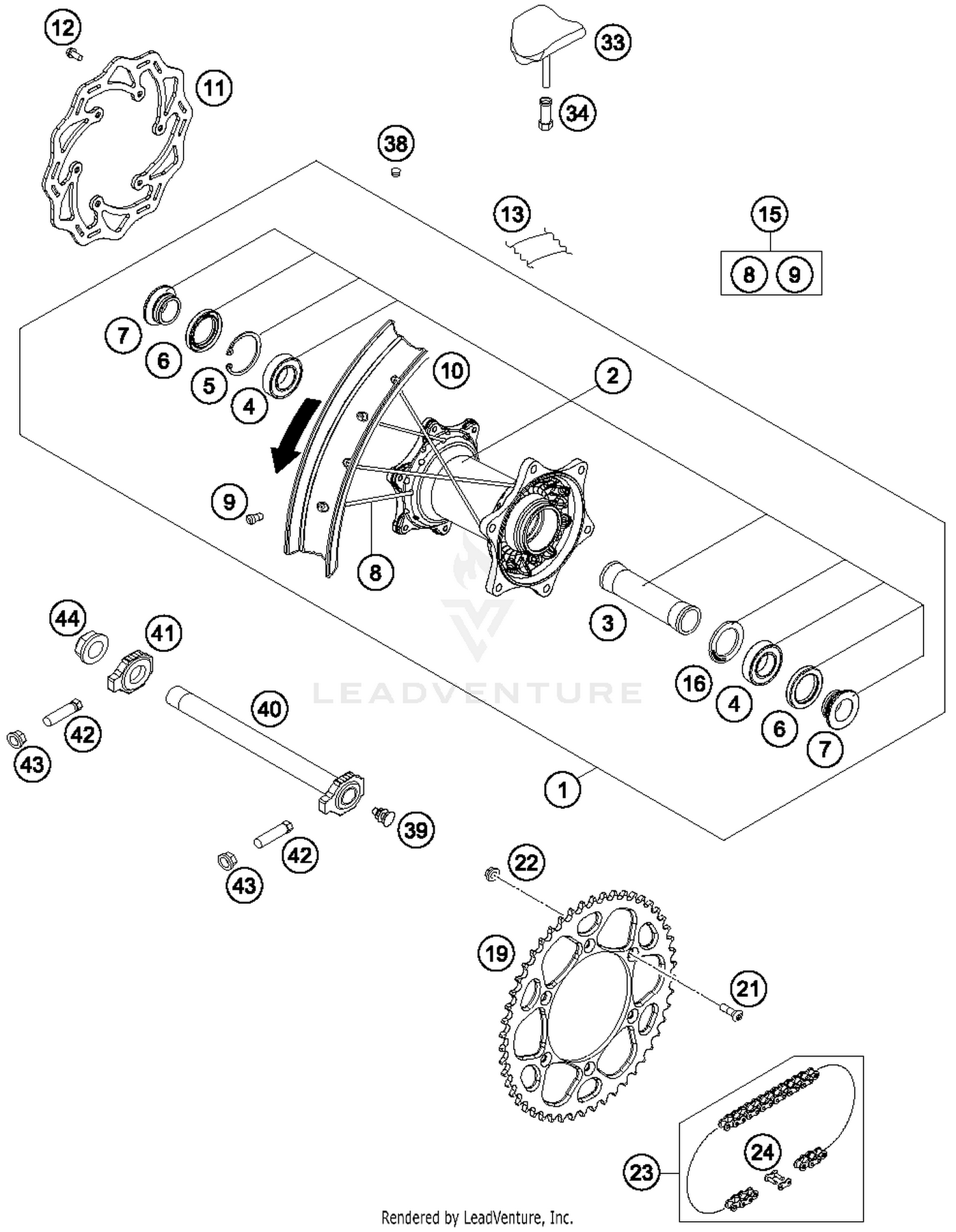 Rear Wheel