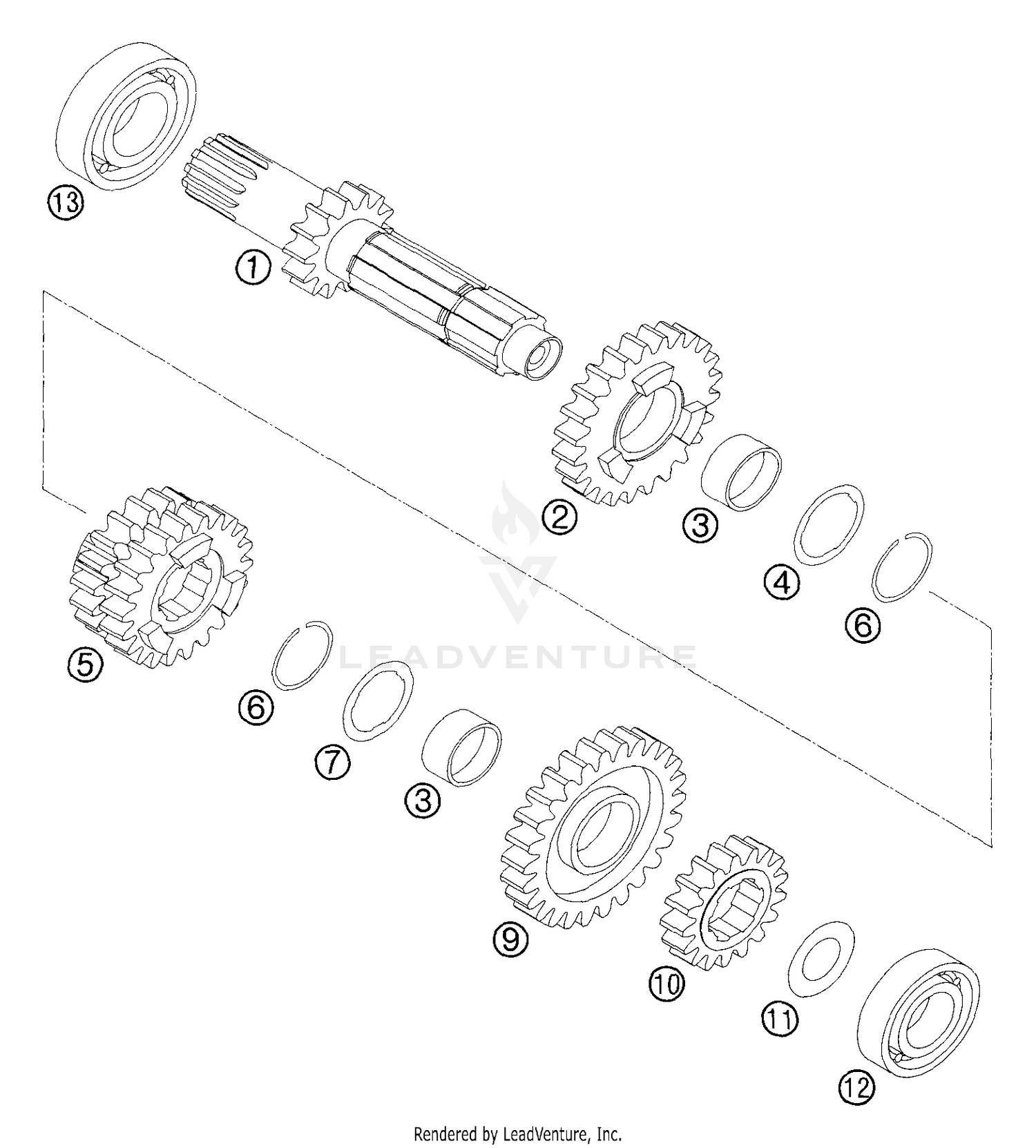 Transmission I - Main Shaft