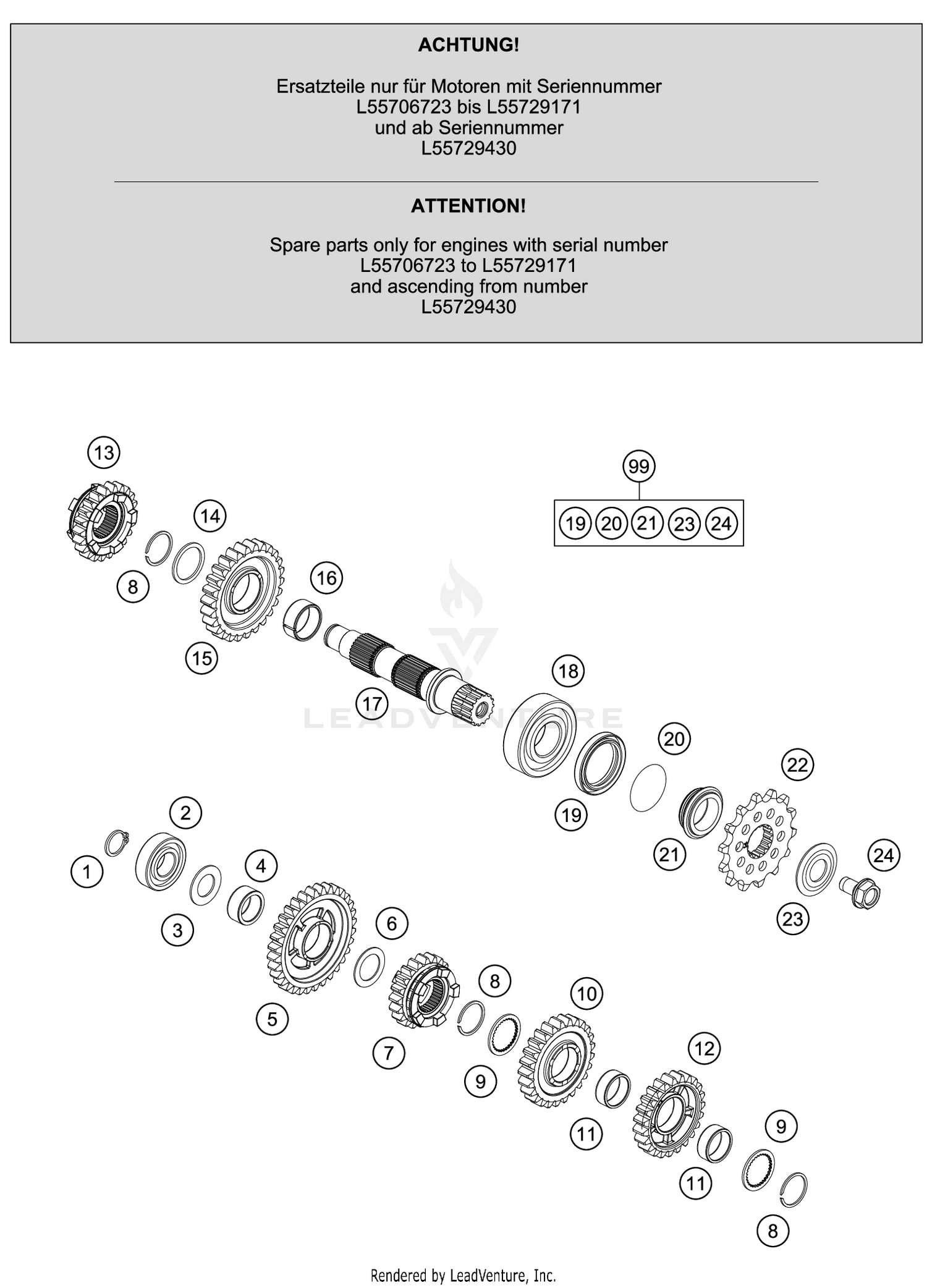 TRANSMISSION II - COUNTERSHAFT - 2