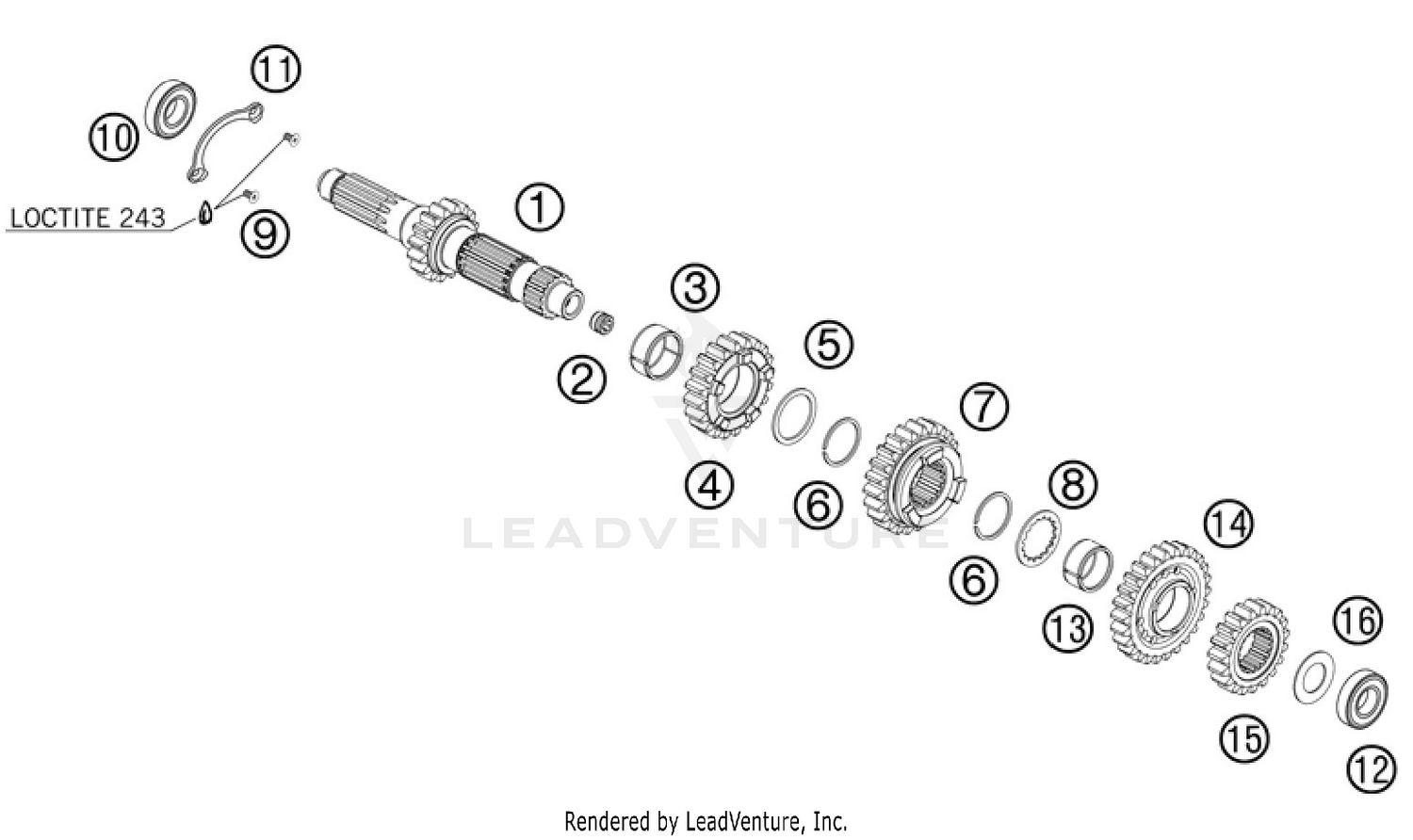 Transmission I - Main Shaft