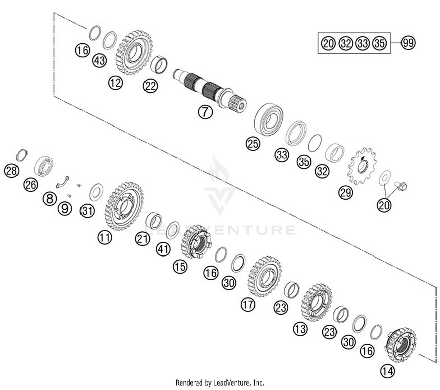 Transmission II - Countershaft