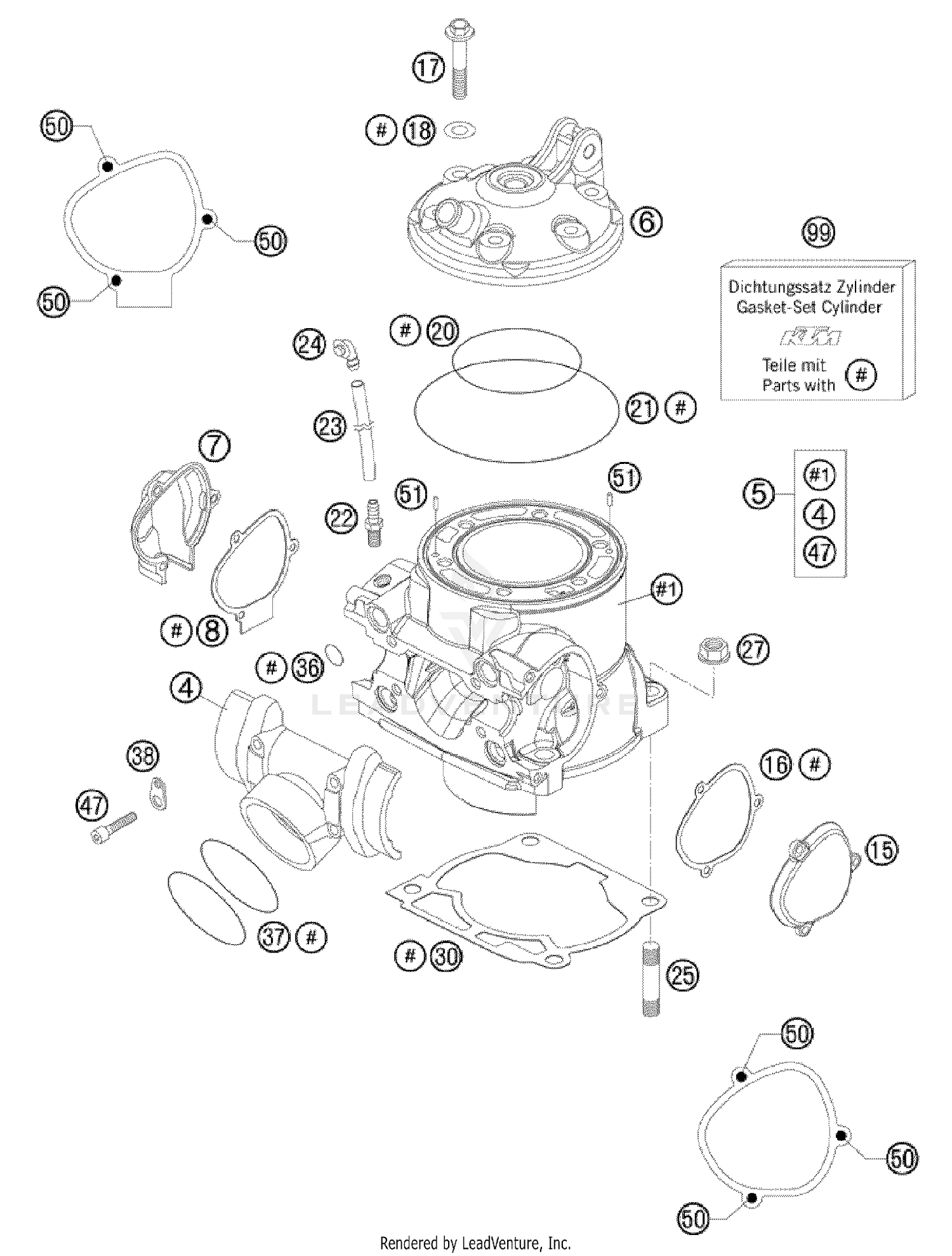 Cylinder, Cylinder Head