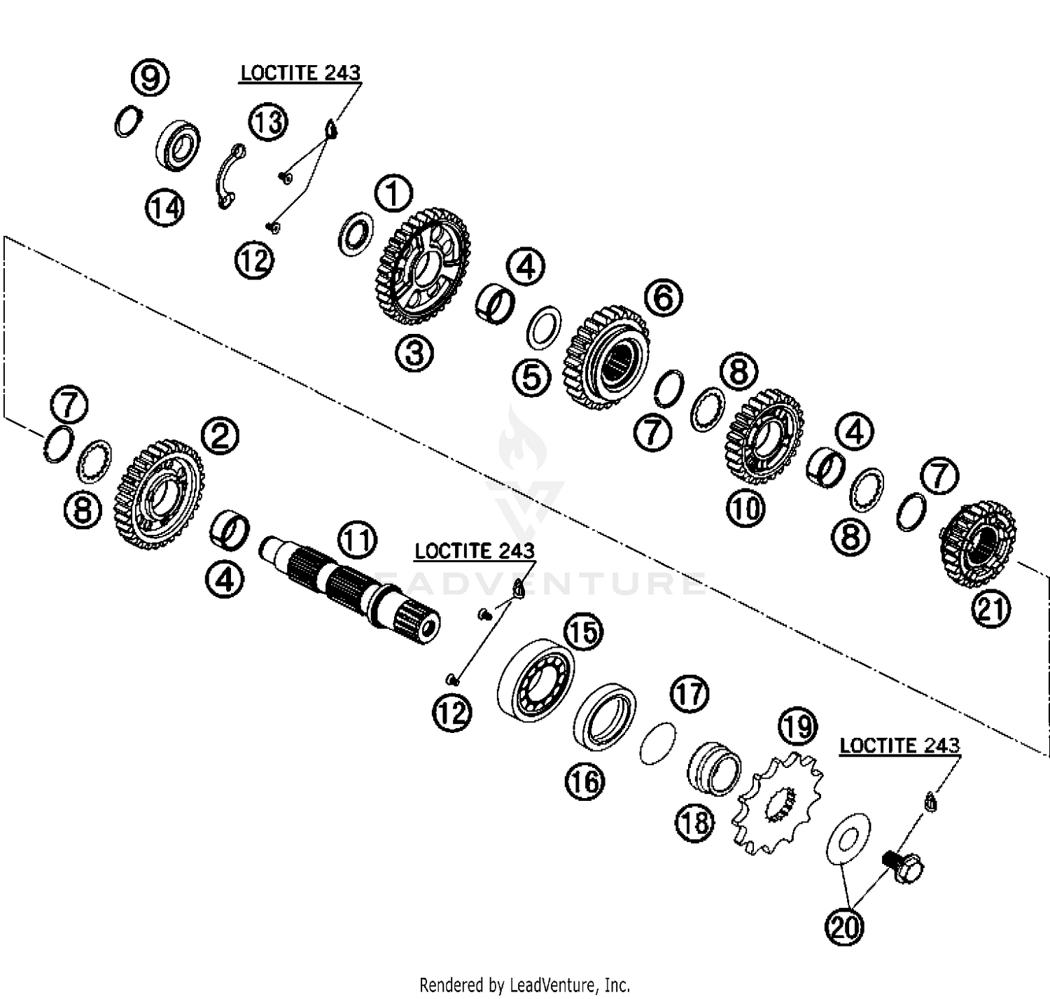 Transmission Ii - Countershaft