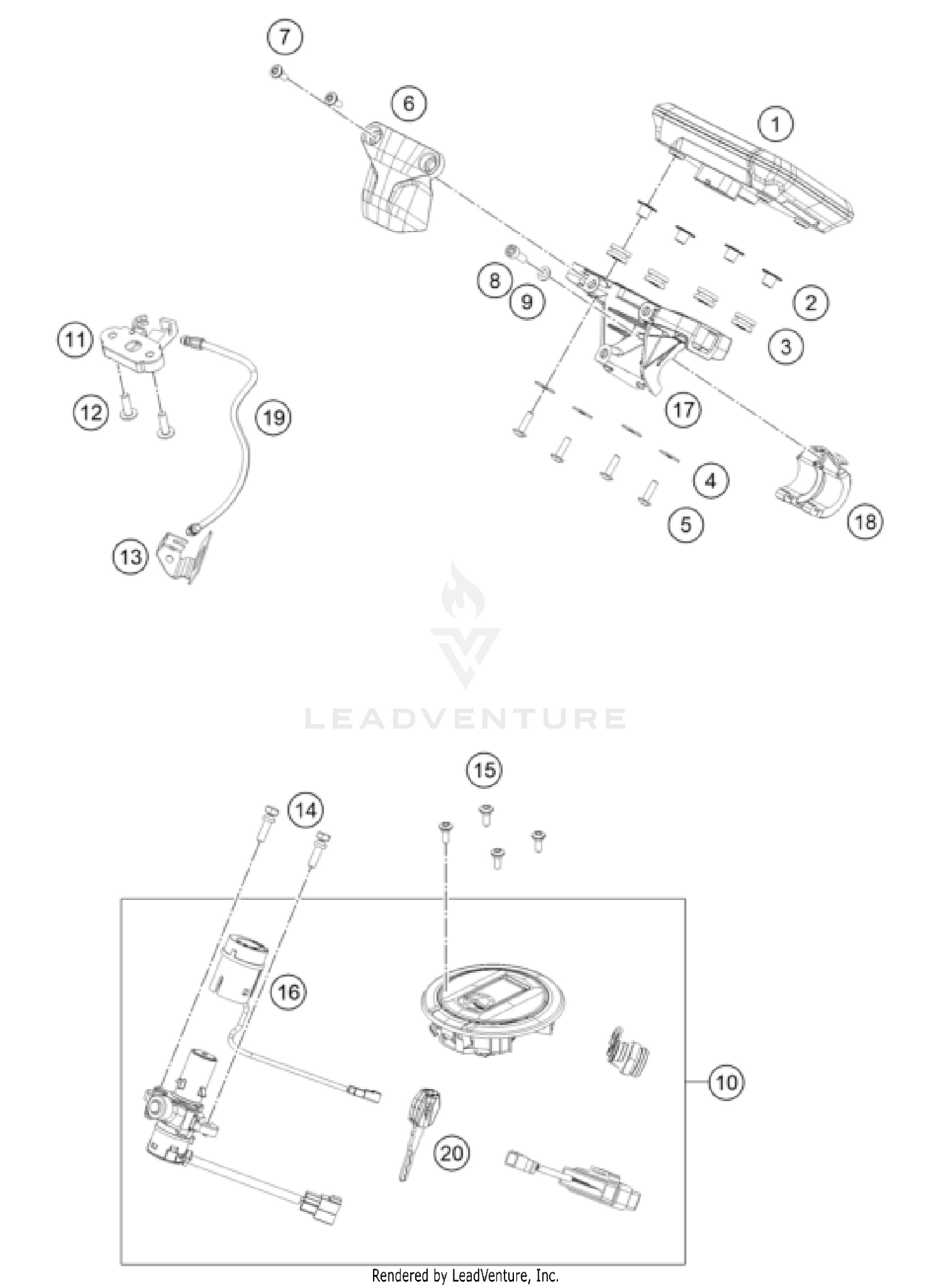INSTRUMENTS / LOCK SYSTEM