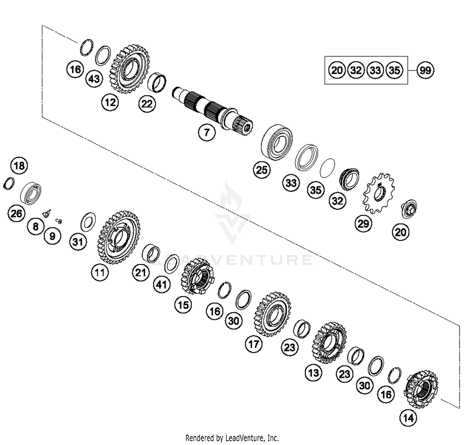 Transmission II - Countershaft