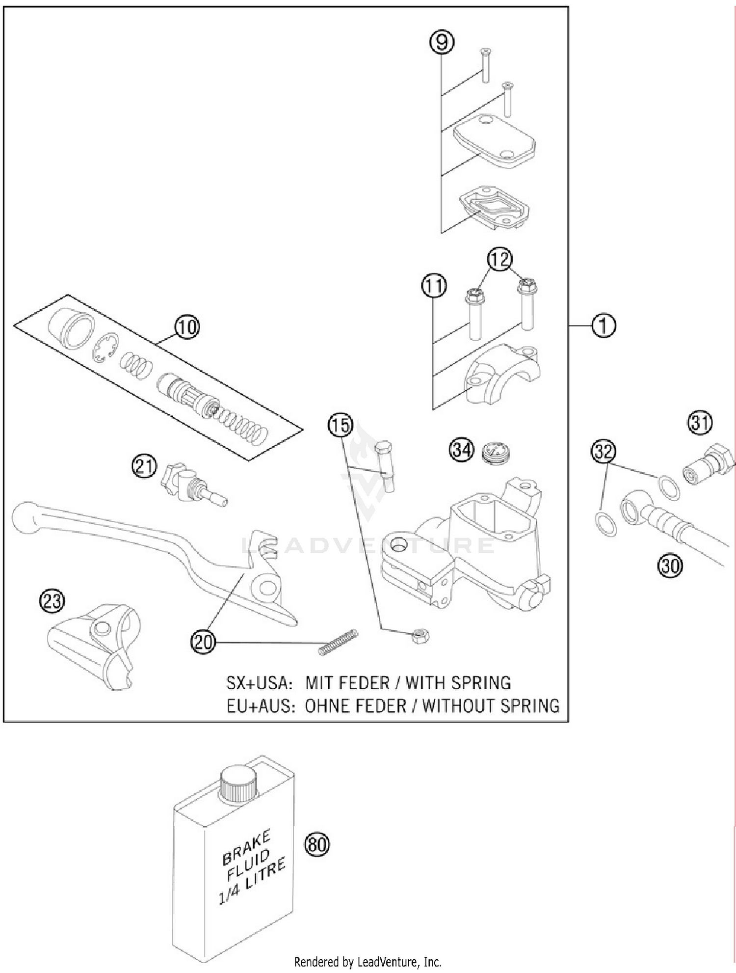 Hand Brake Cylinder