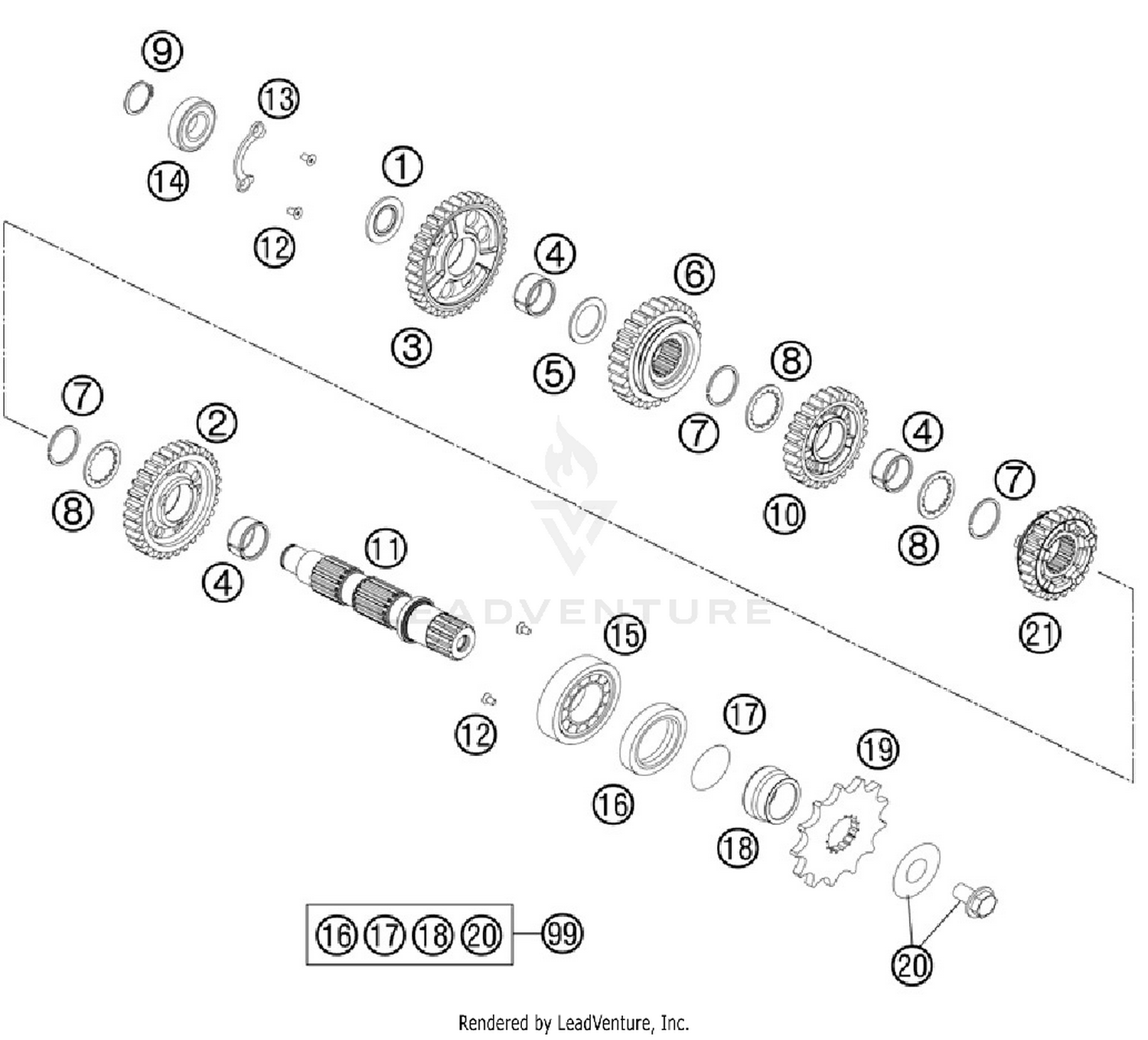 Transmission II - Countershaft