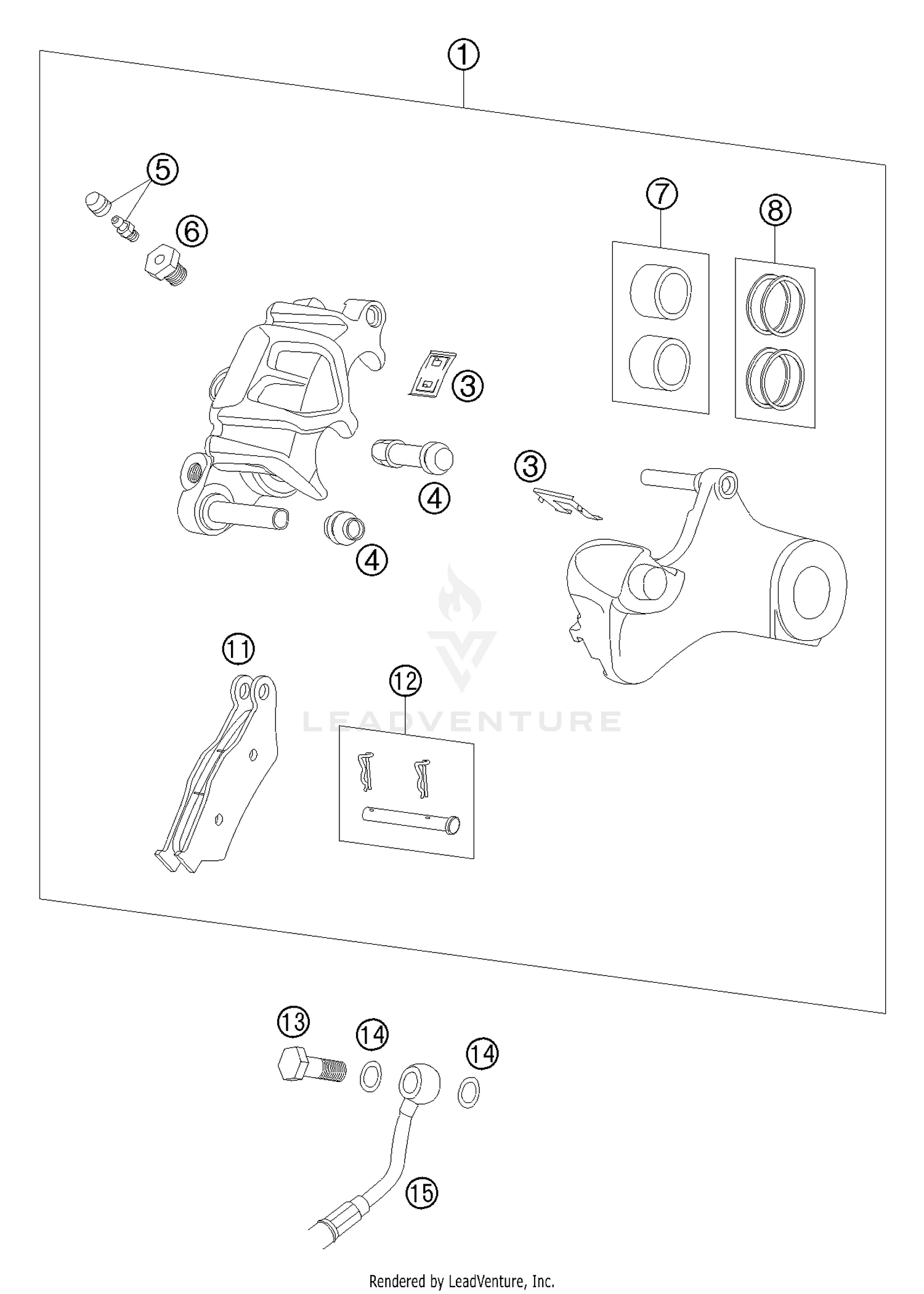 Brake Caliper Brembo