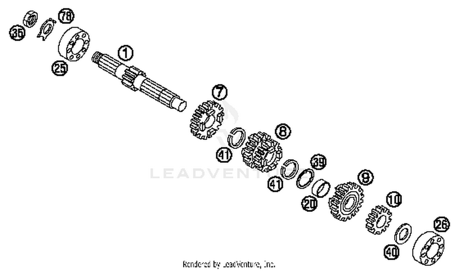 Transmission I - Main Shaft
