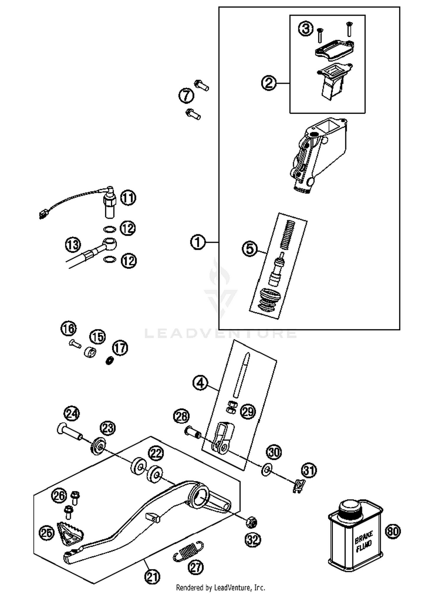 Rear Brake Control
