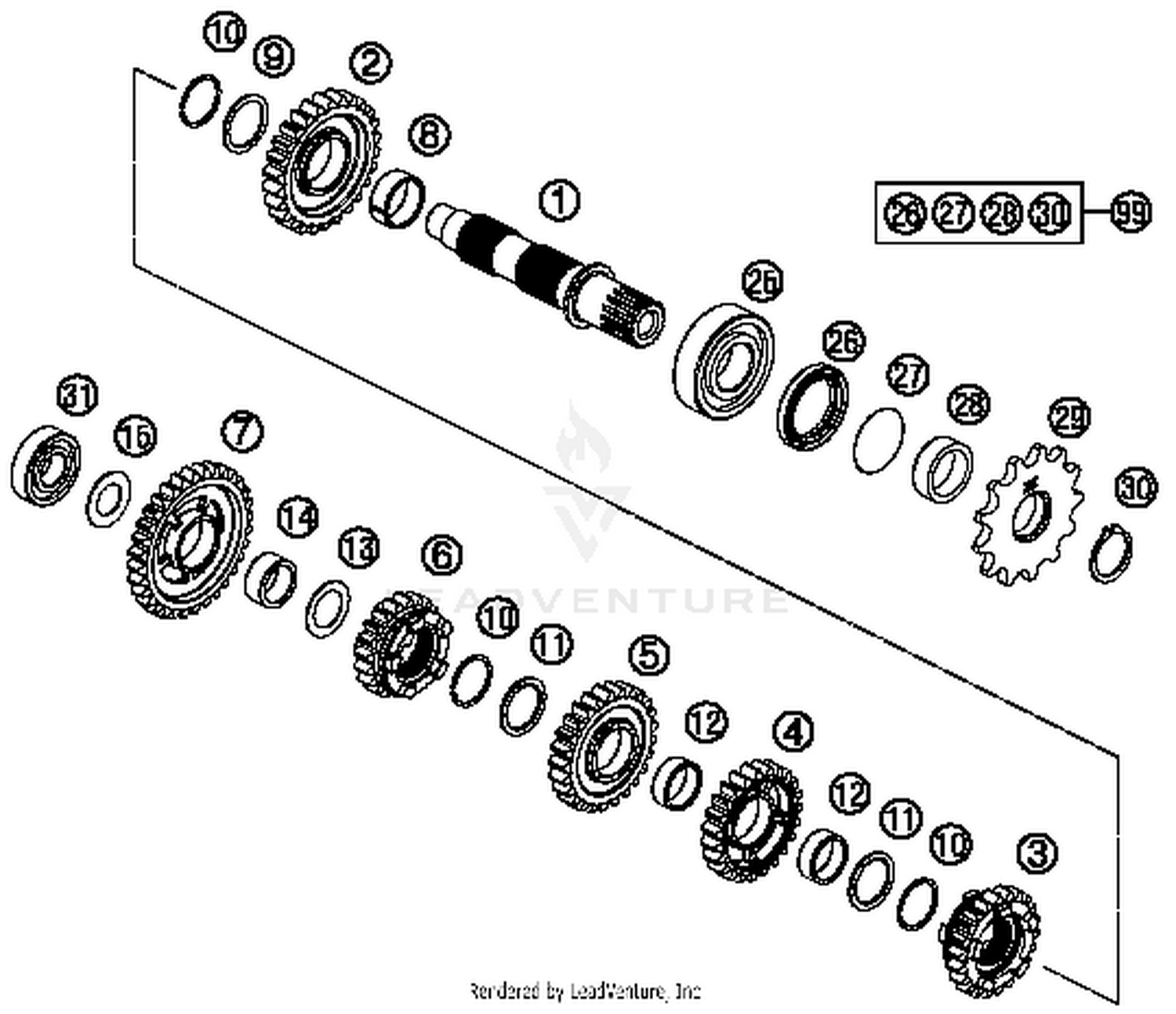 Transmission II - Countershaft