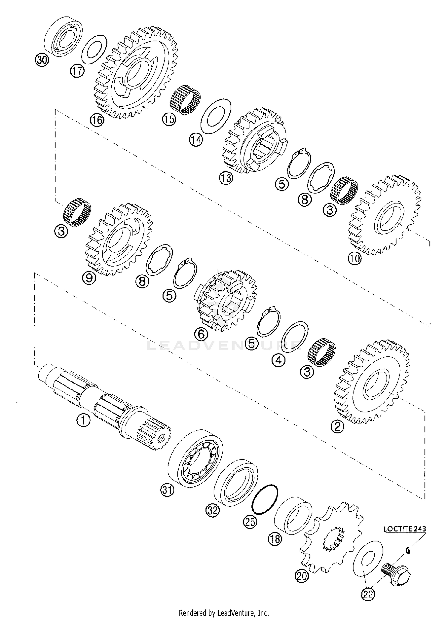 Transmission II - Countershaft
