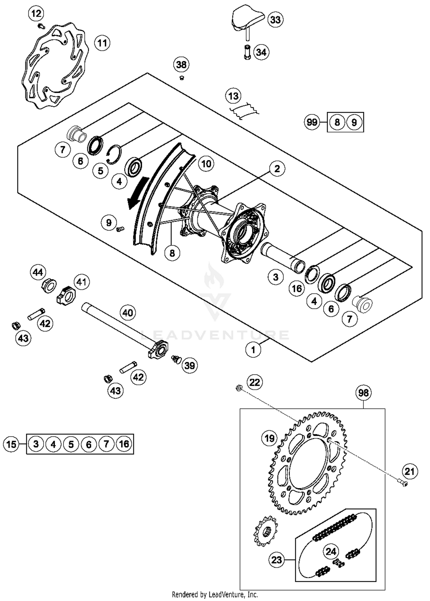 Rear Wheel