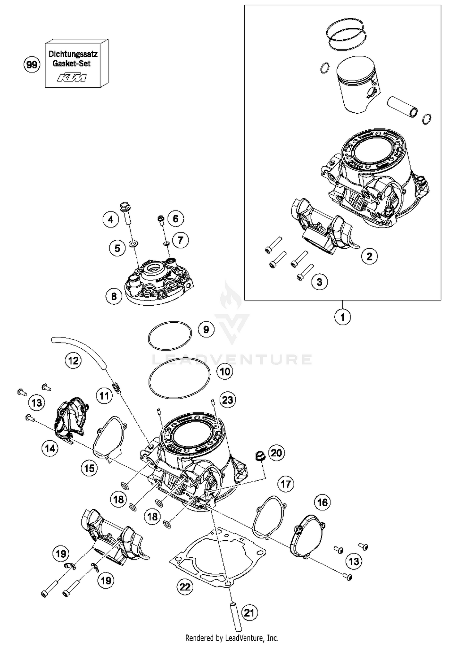 Cylinder, Cylinder Head
