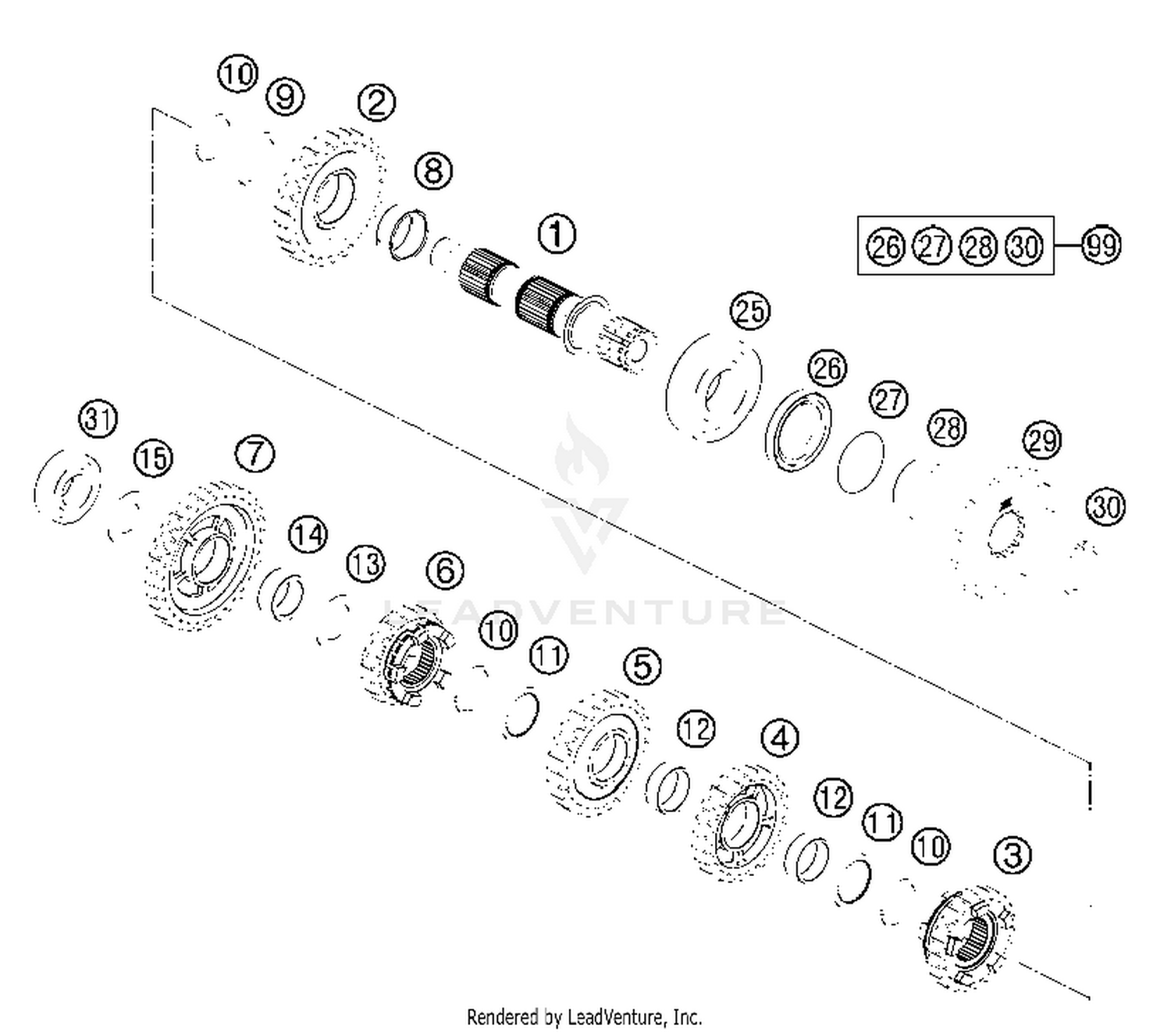 Transmission II - Countershaft