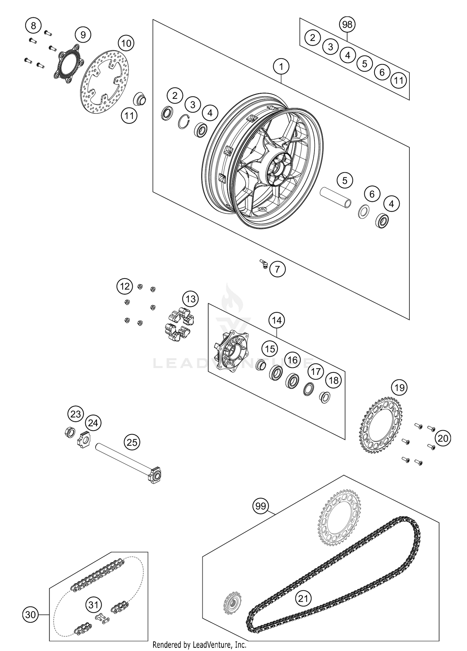 REAR WHEEL