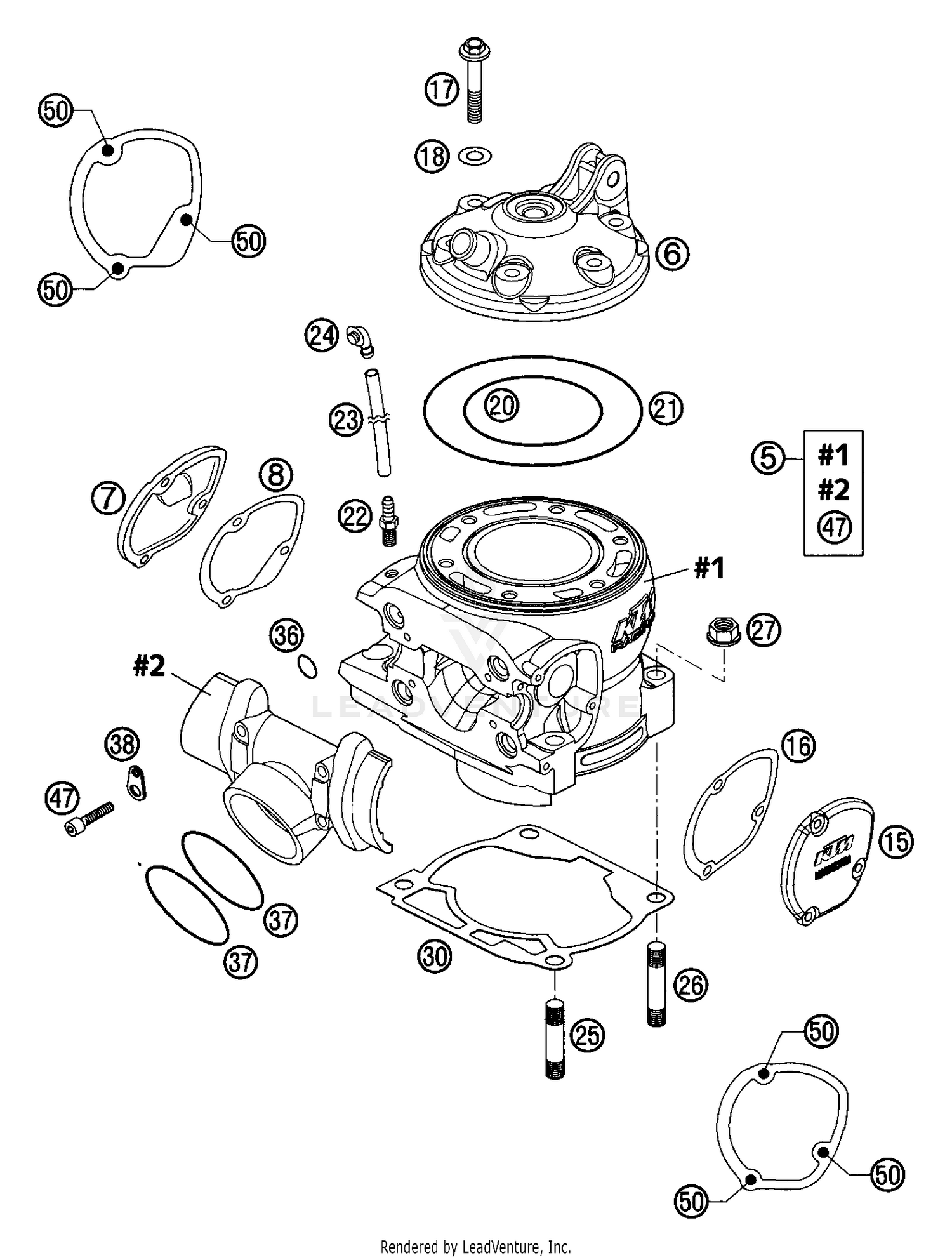 Cylinder, Cylinder Head
