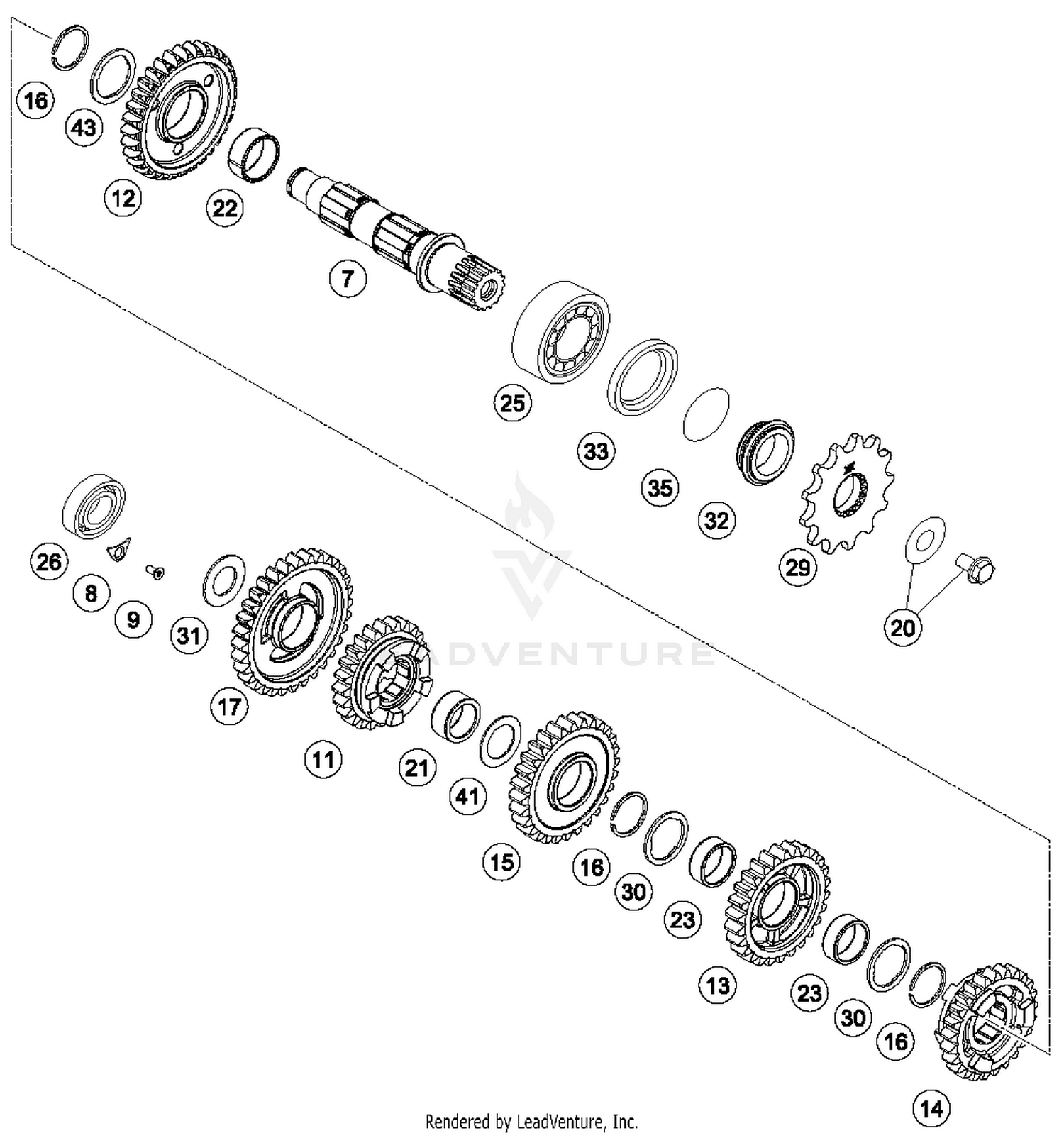 Transmission II - Countershaft