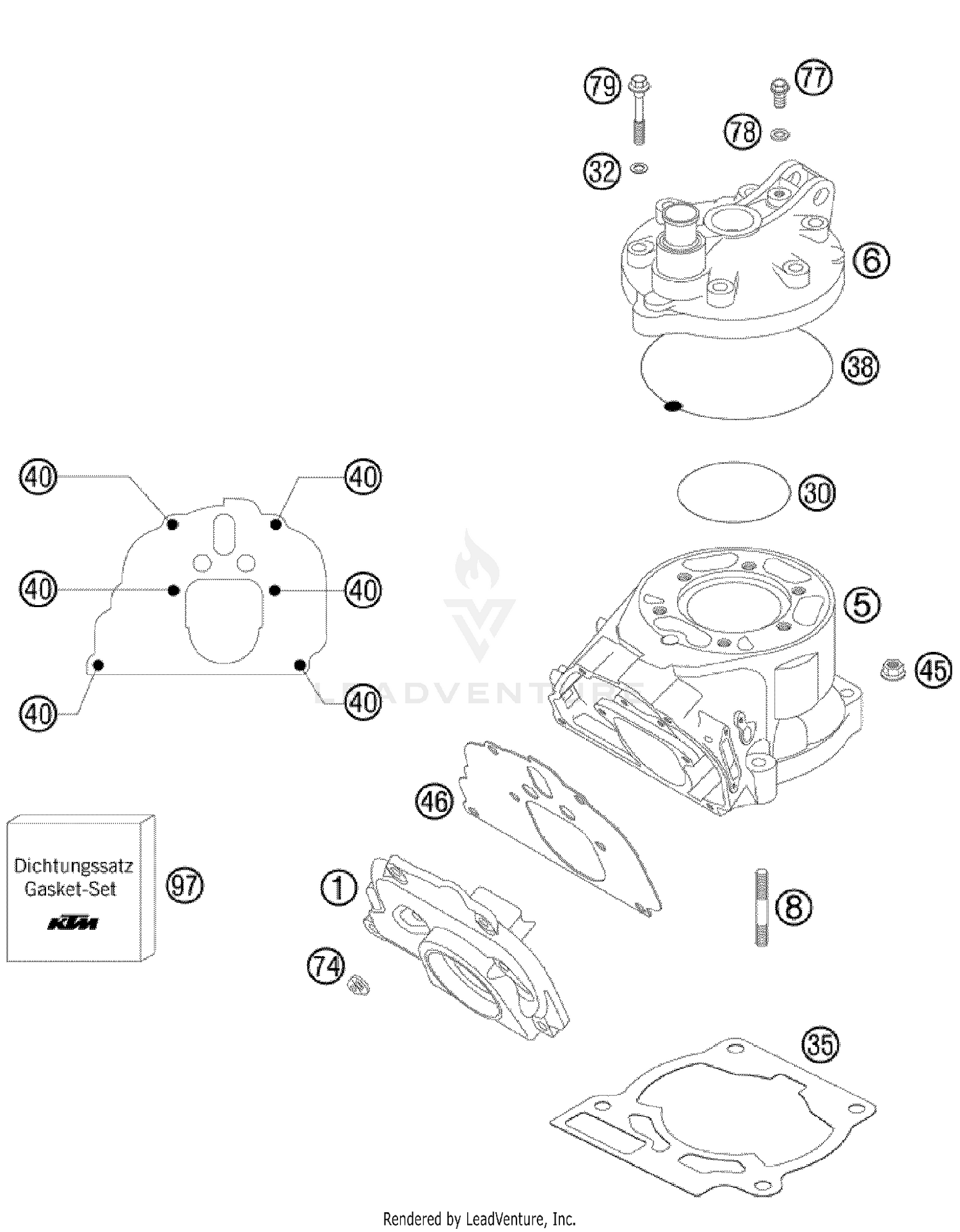 Cylinder, Cylinder Head