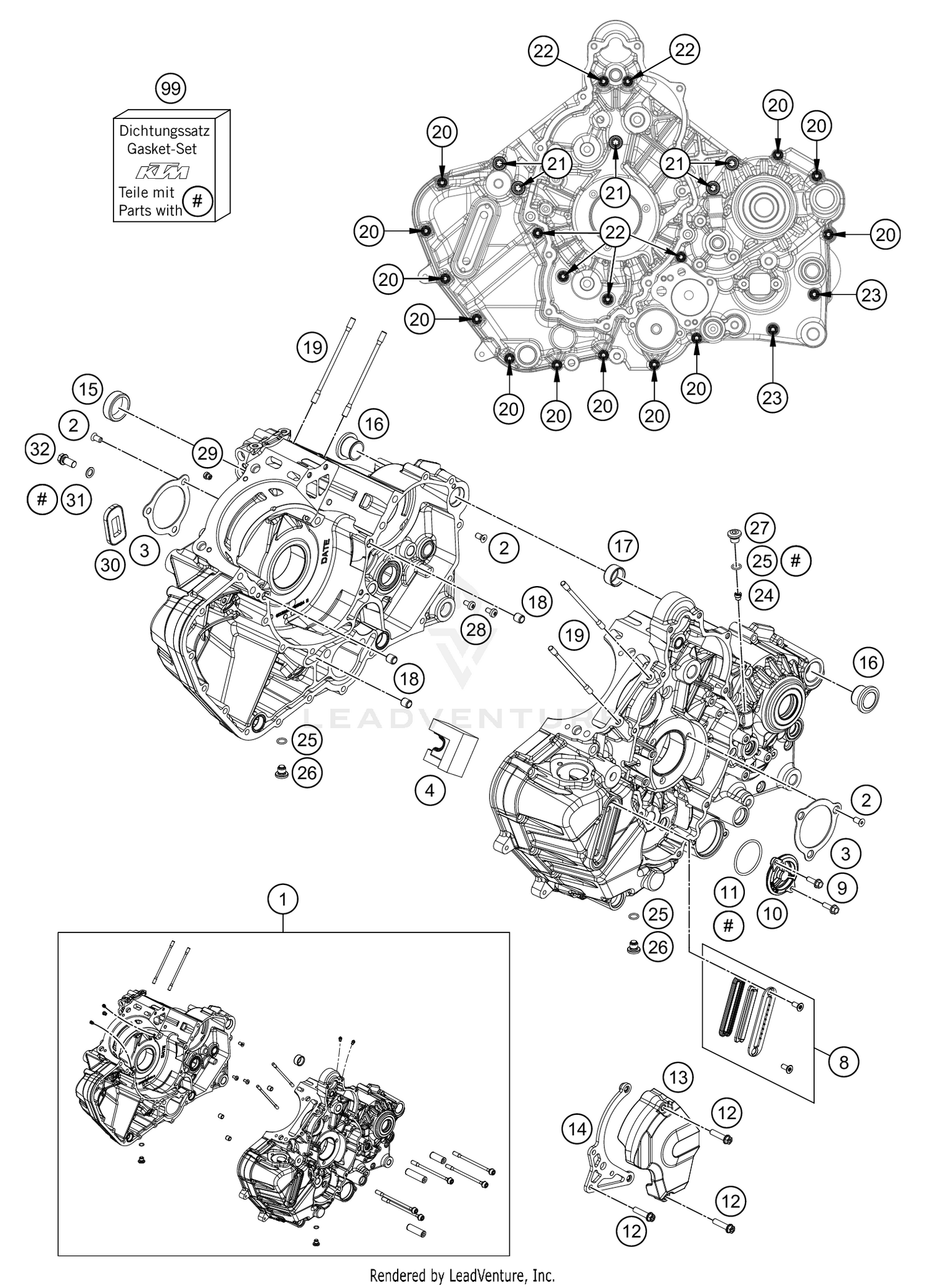 ENGINE CASE