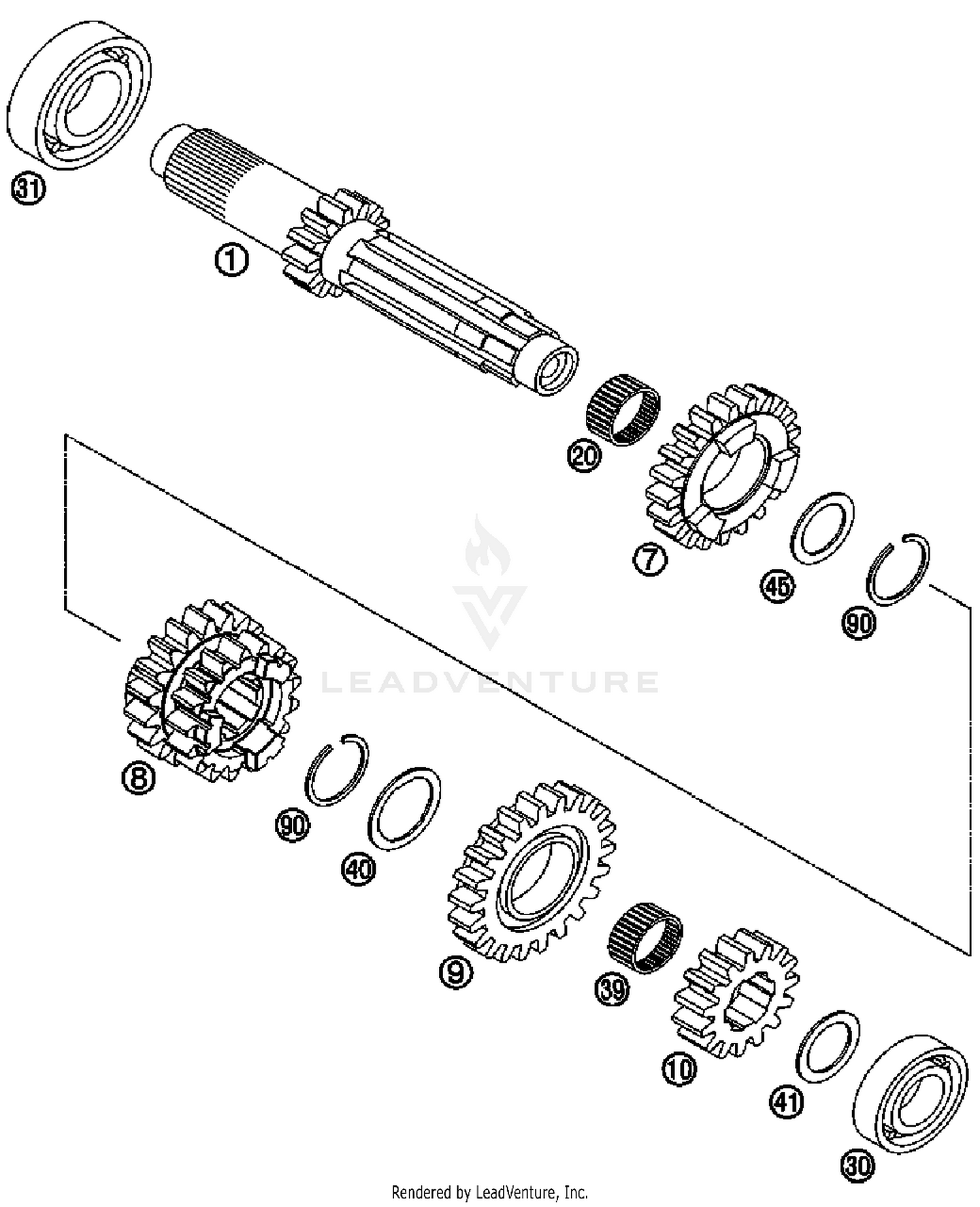 Transmission I - Main Shaft
