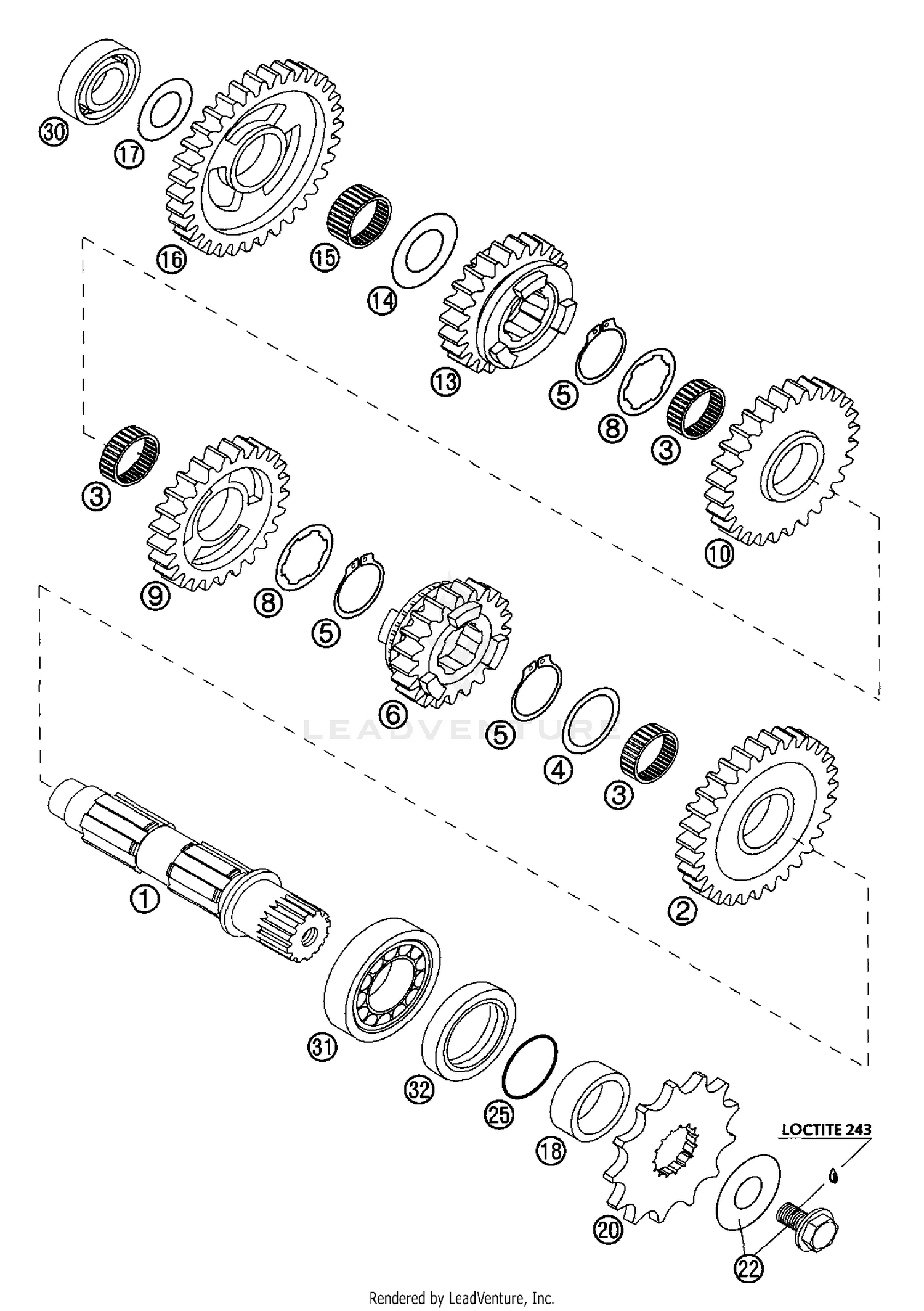 Transmission II - Countershaft (USA)