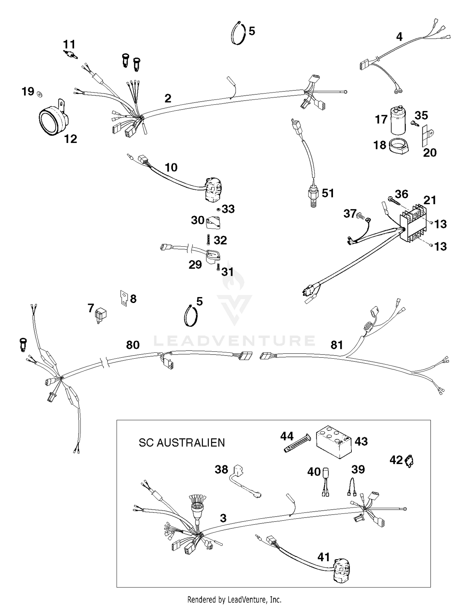 Wiring H. With Flasher