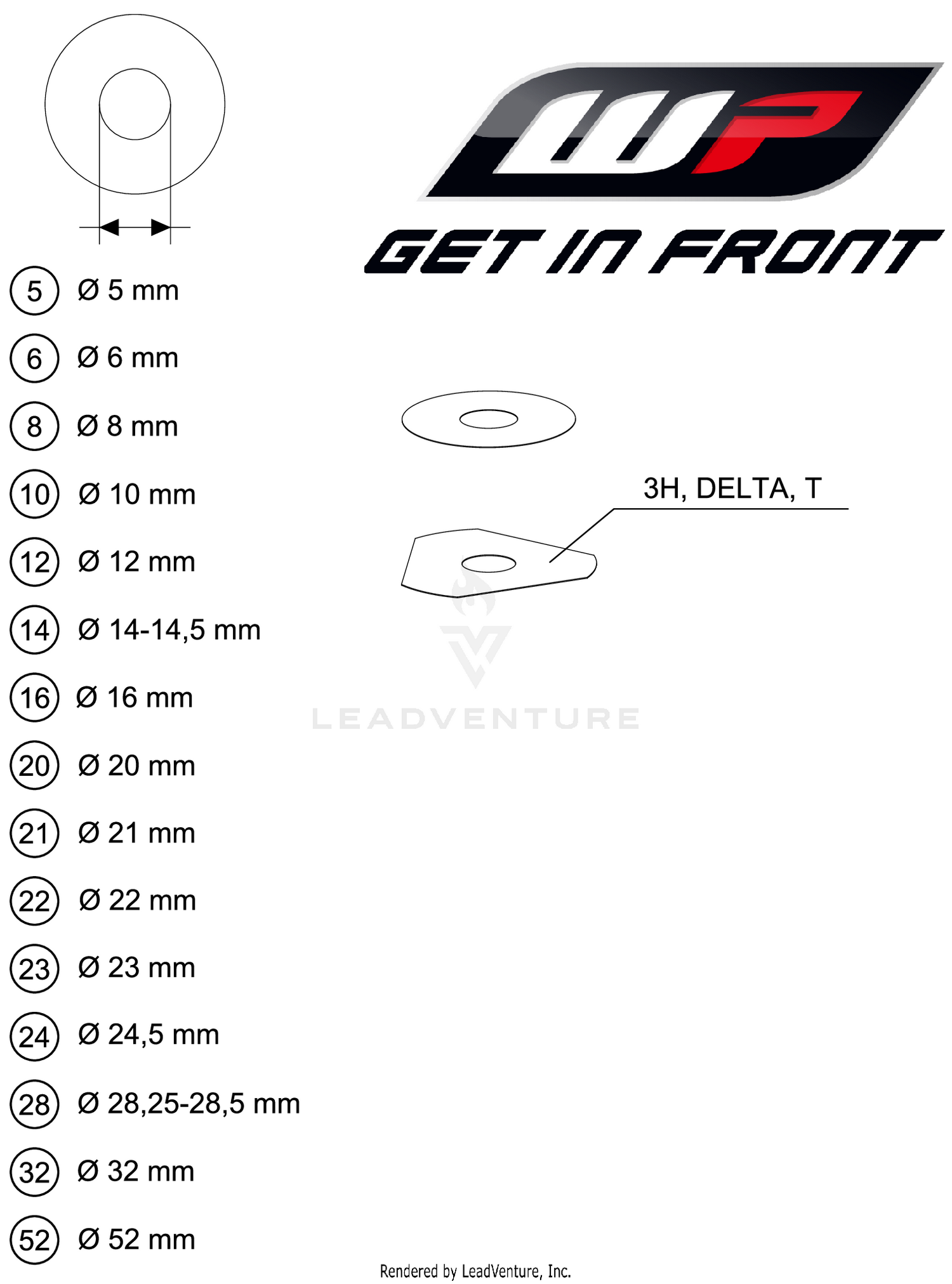 WP SHIMS FOR SETTING