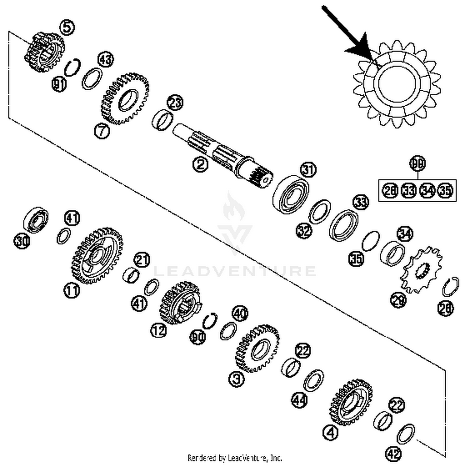 Transmission II - Countershaft