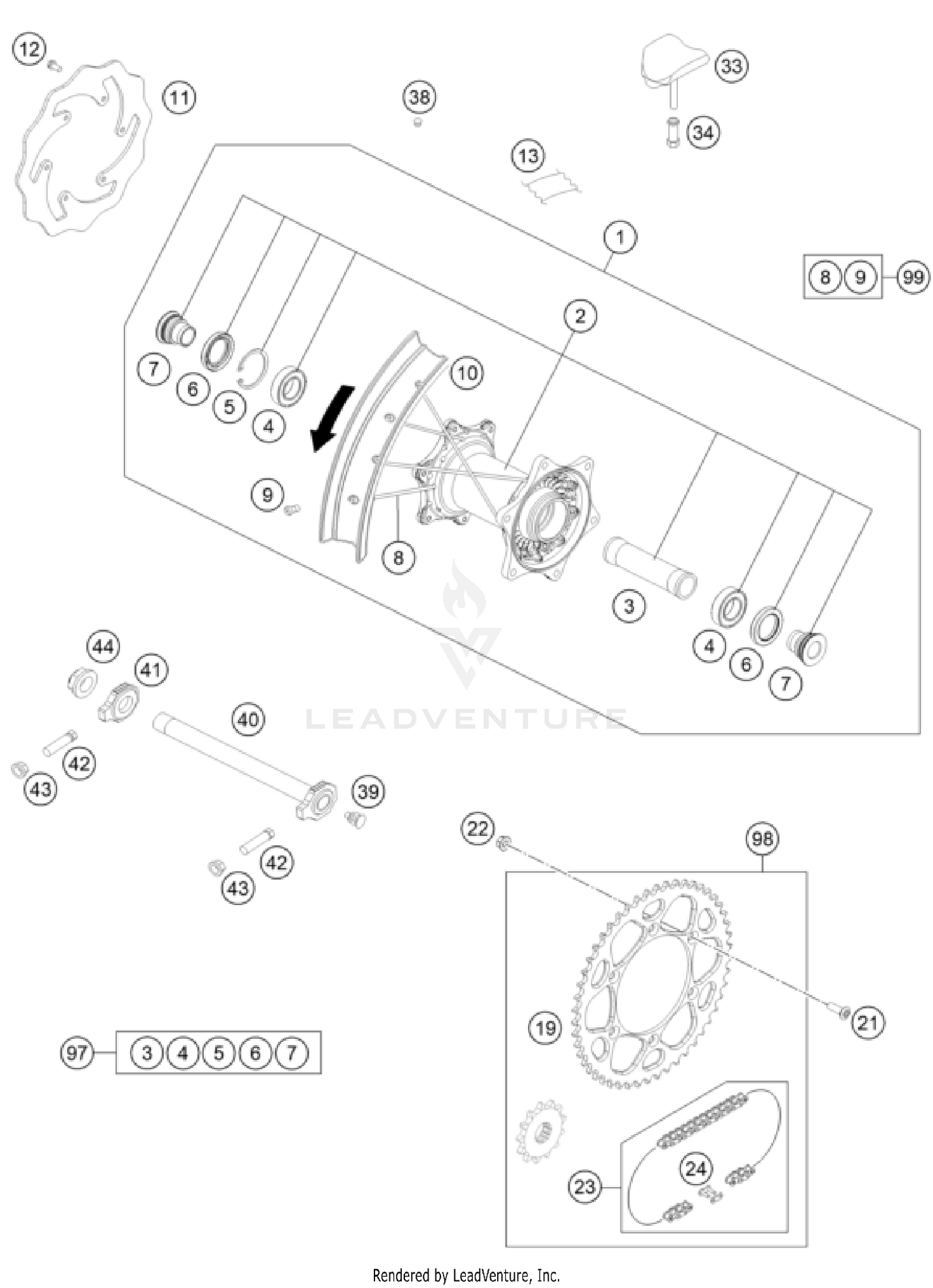 REAR WHEEL