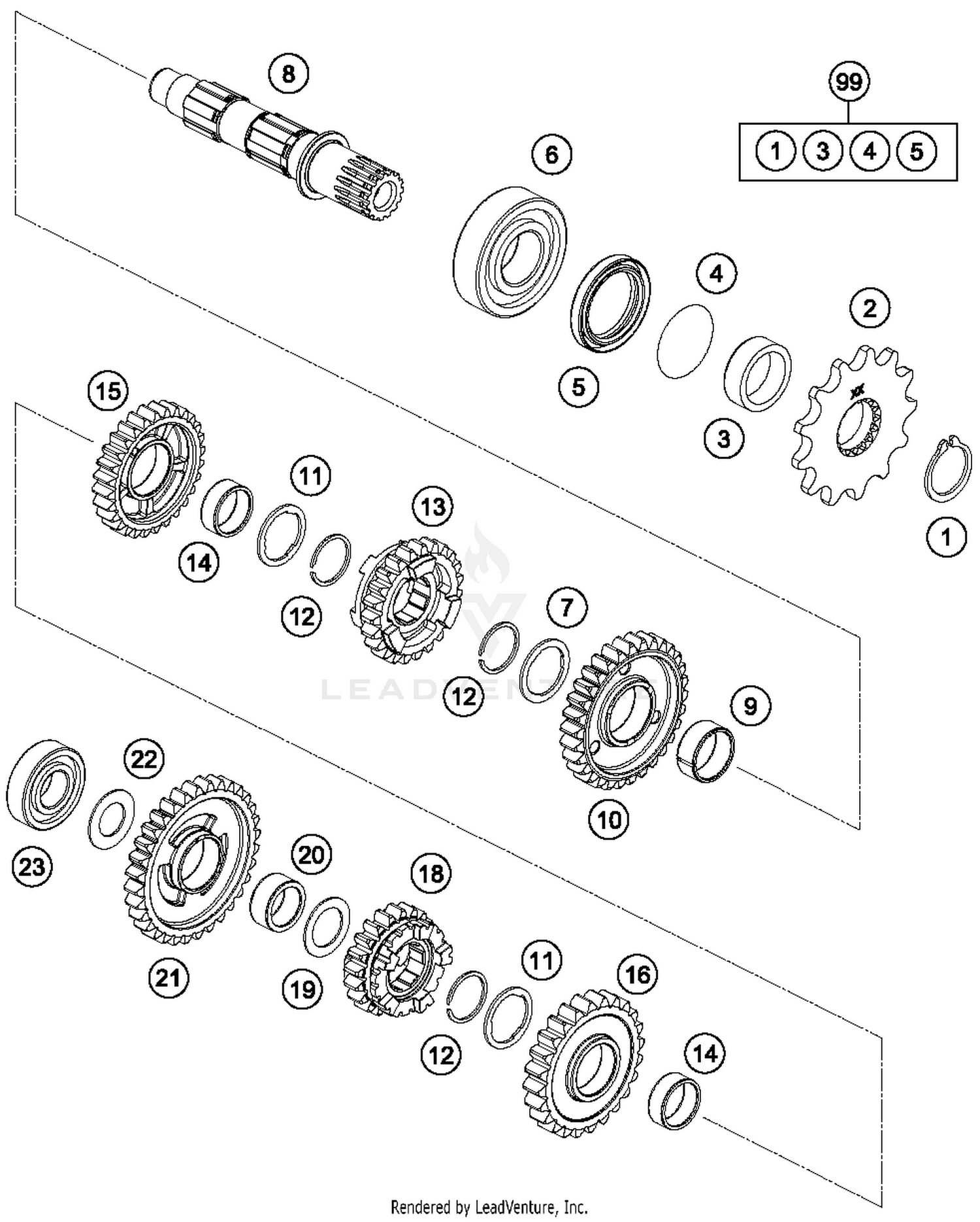 Transmission II - Countershaft