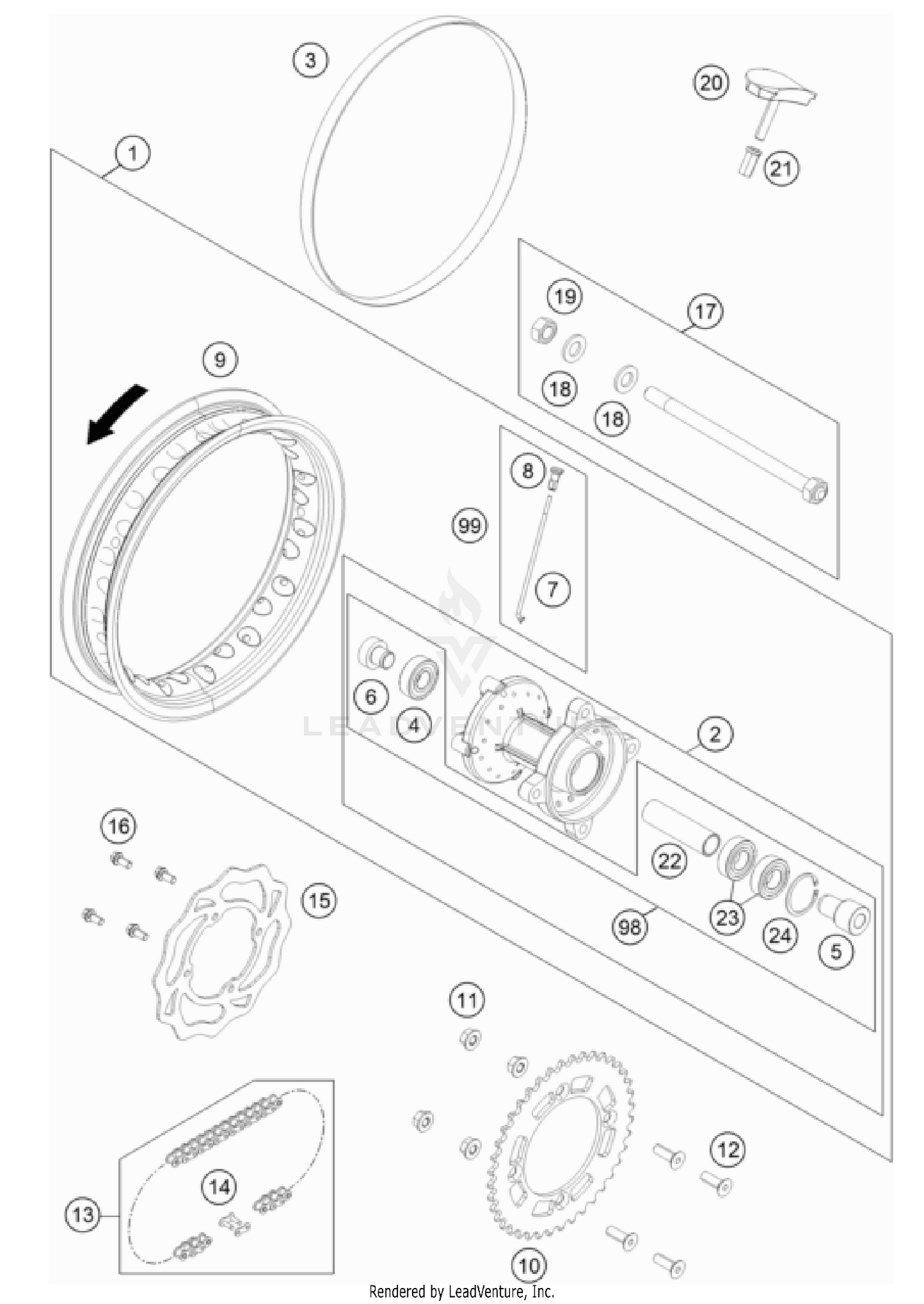 REAR WHEEL