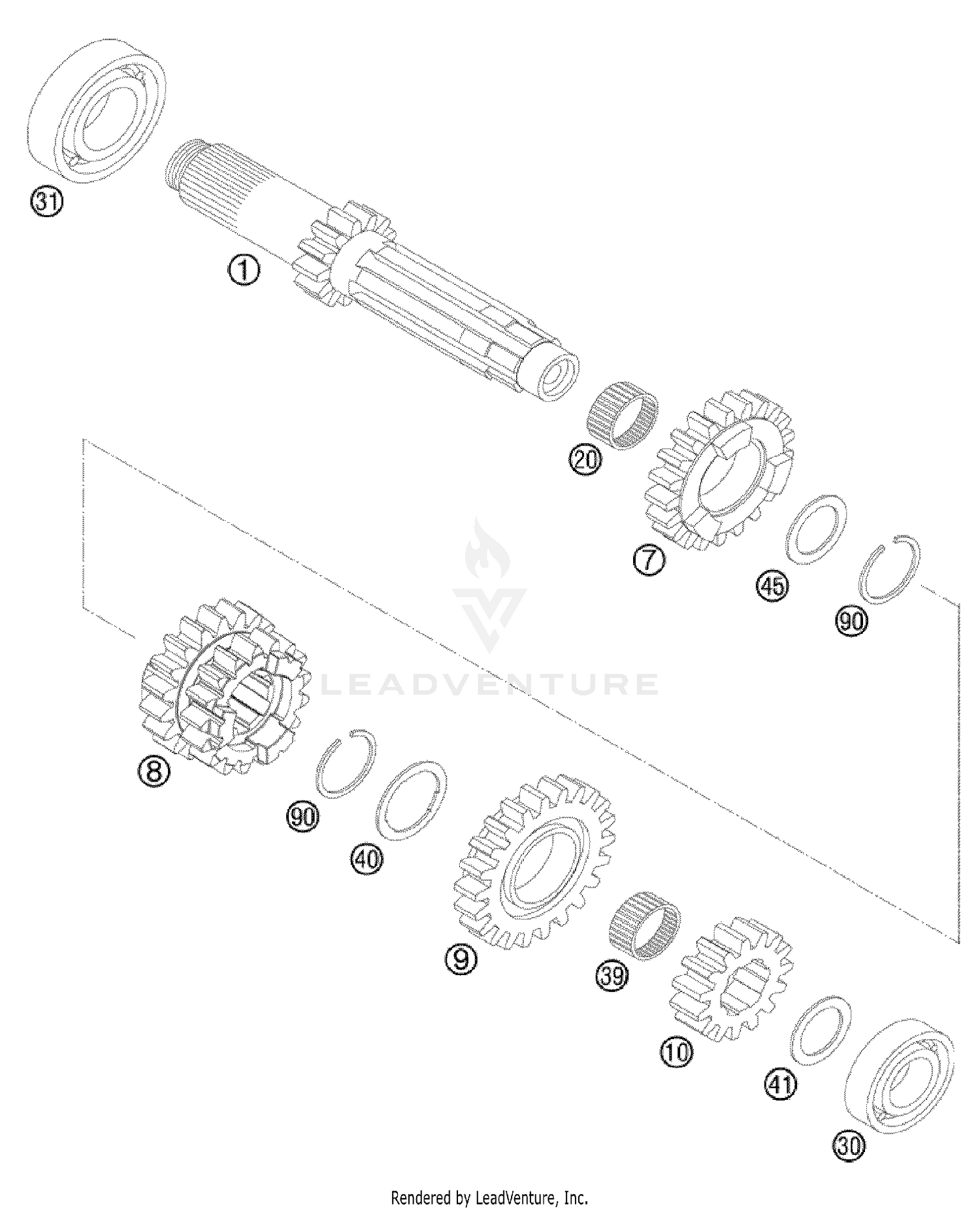 Transmission I - Main Shaft