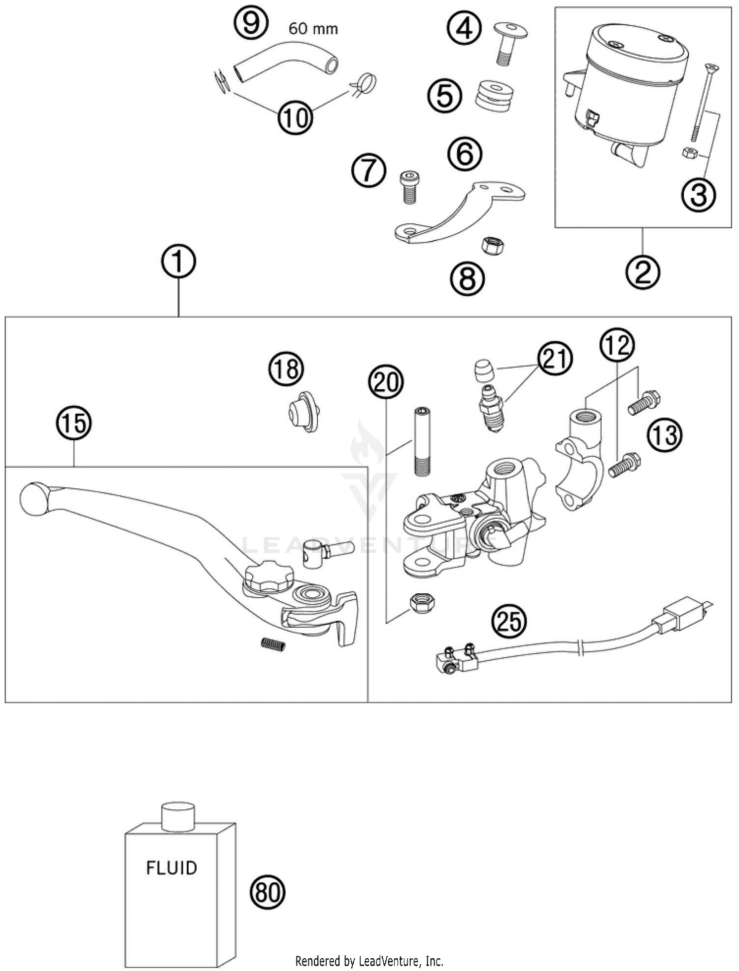 Hand Brake Cylinder