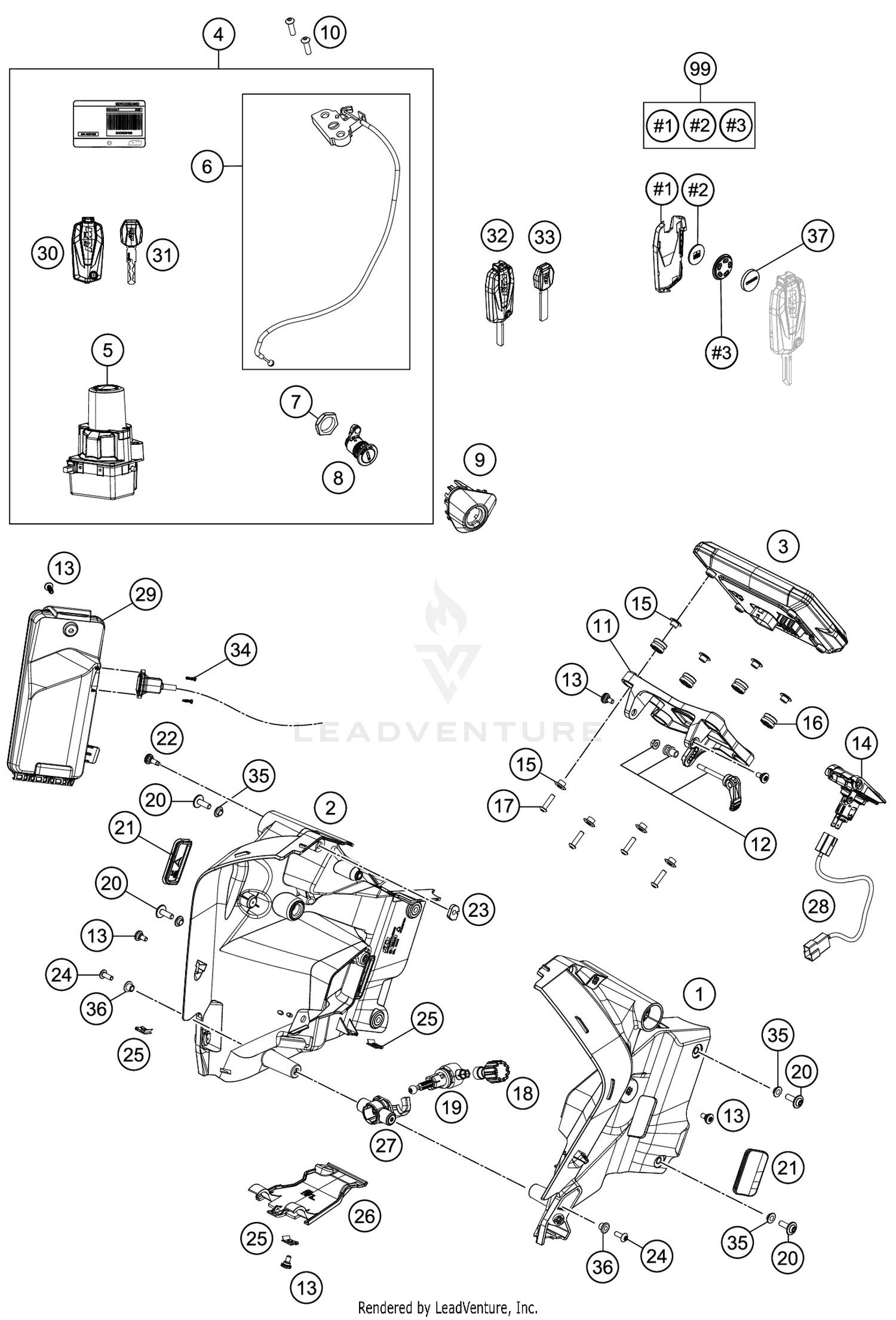 INSTRUMENTS / LOCK SYSTEM