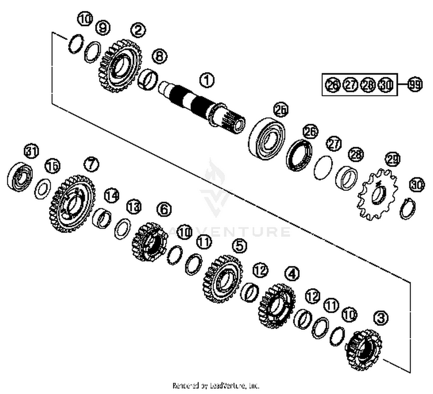 Transmission II - Countershaft