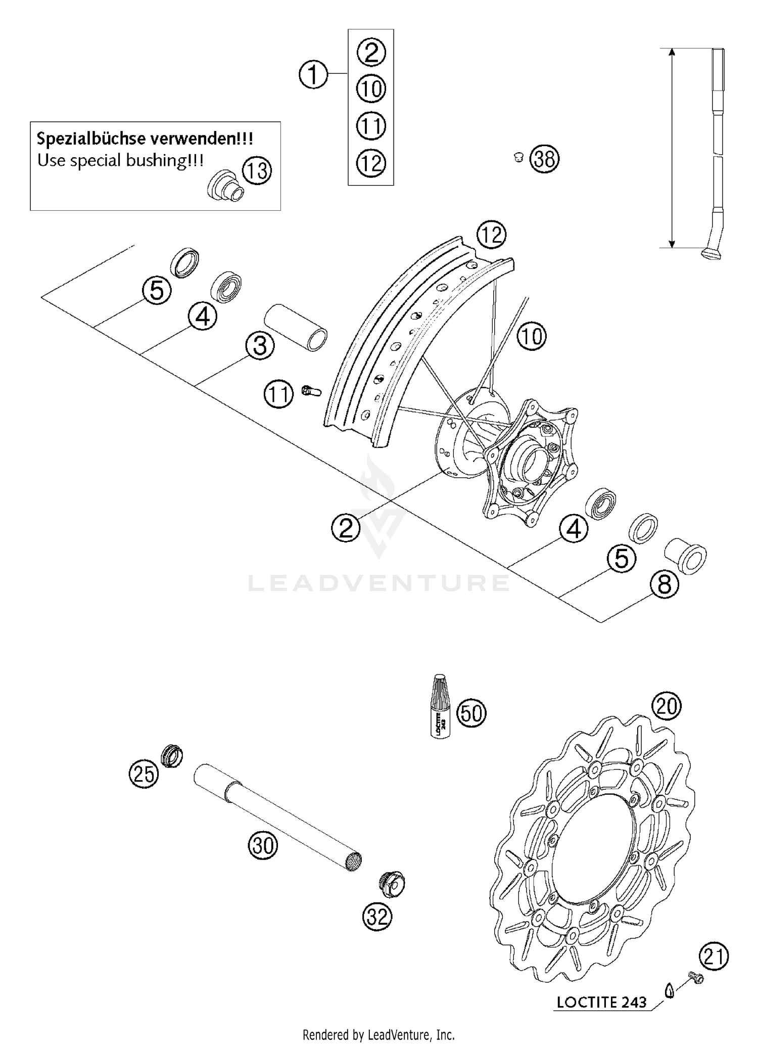 Front Wheel 16,5