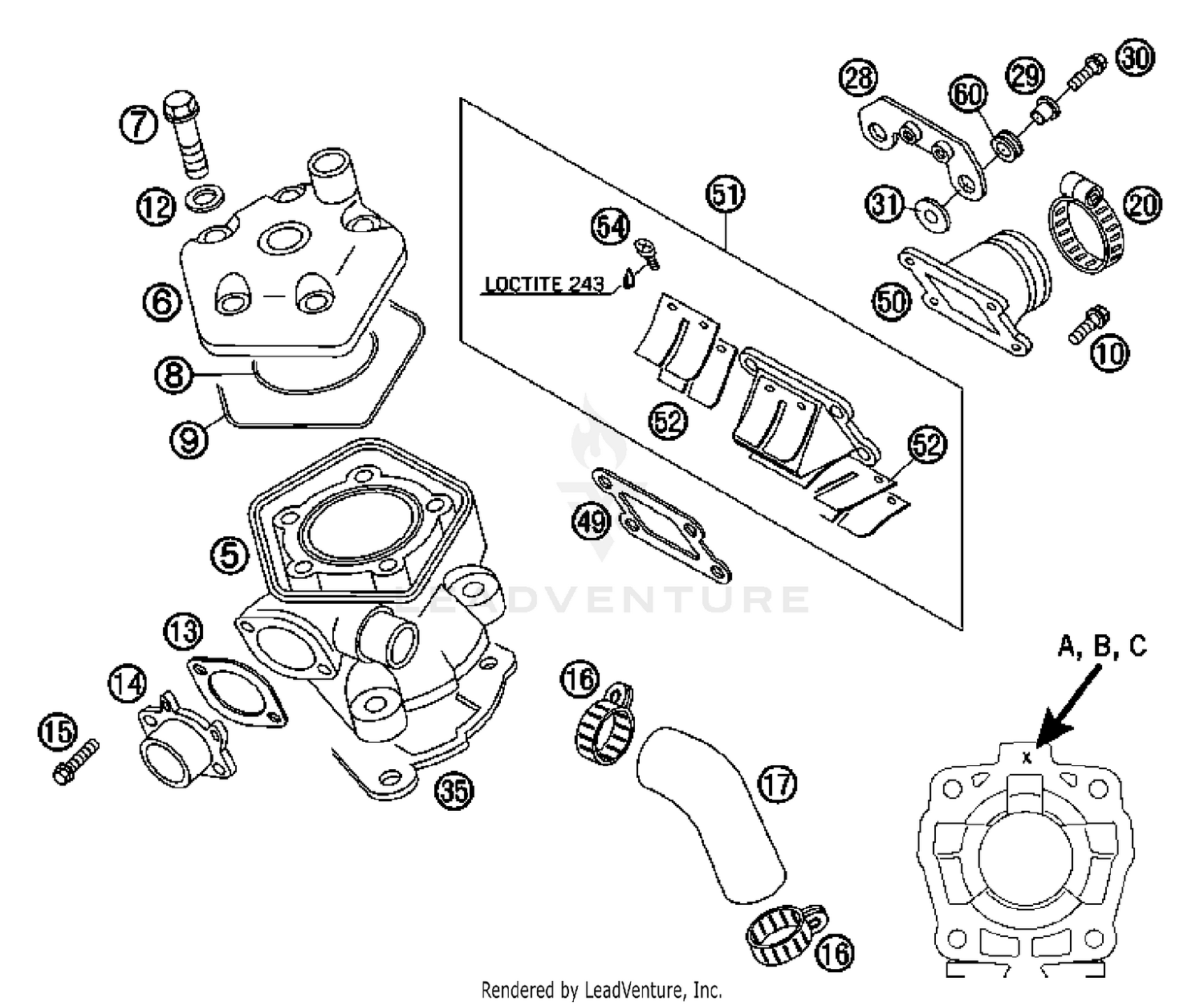 Cylinder, Cylinder Head