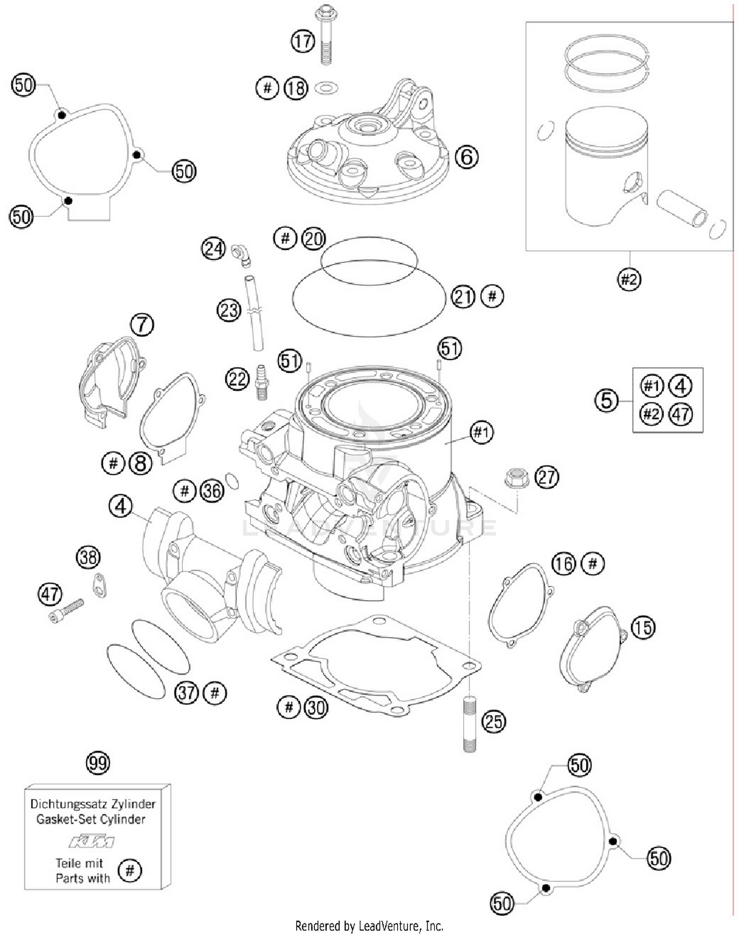Cylinder, Cylinder Head