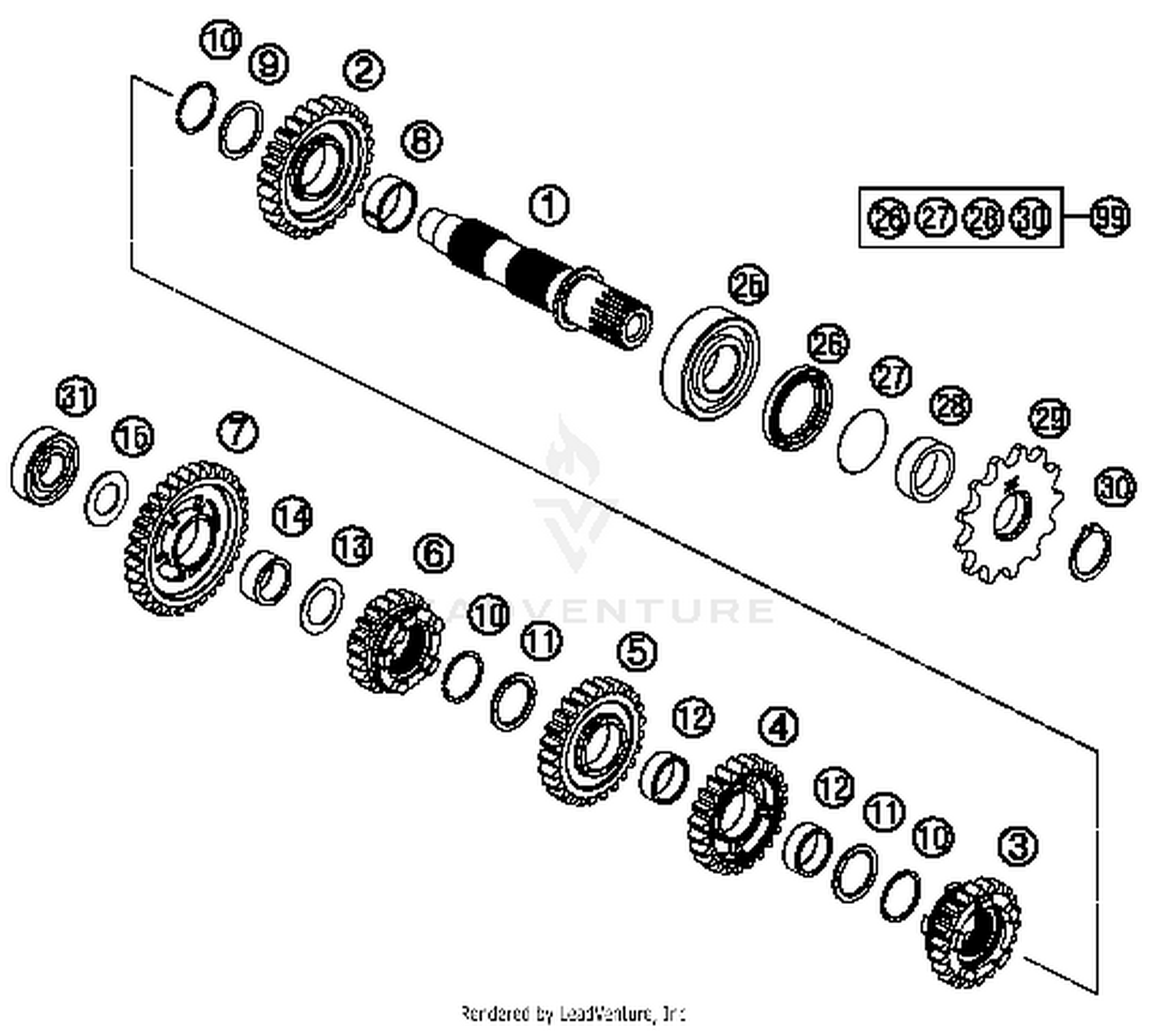 Transmission II - Countershaft