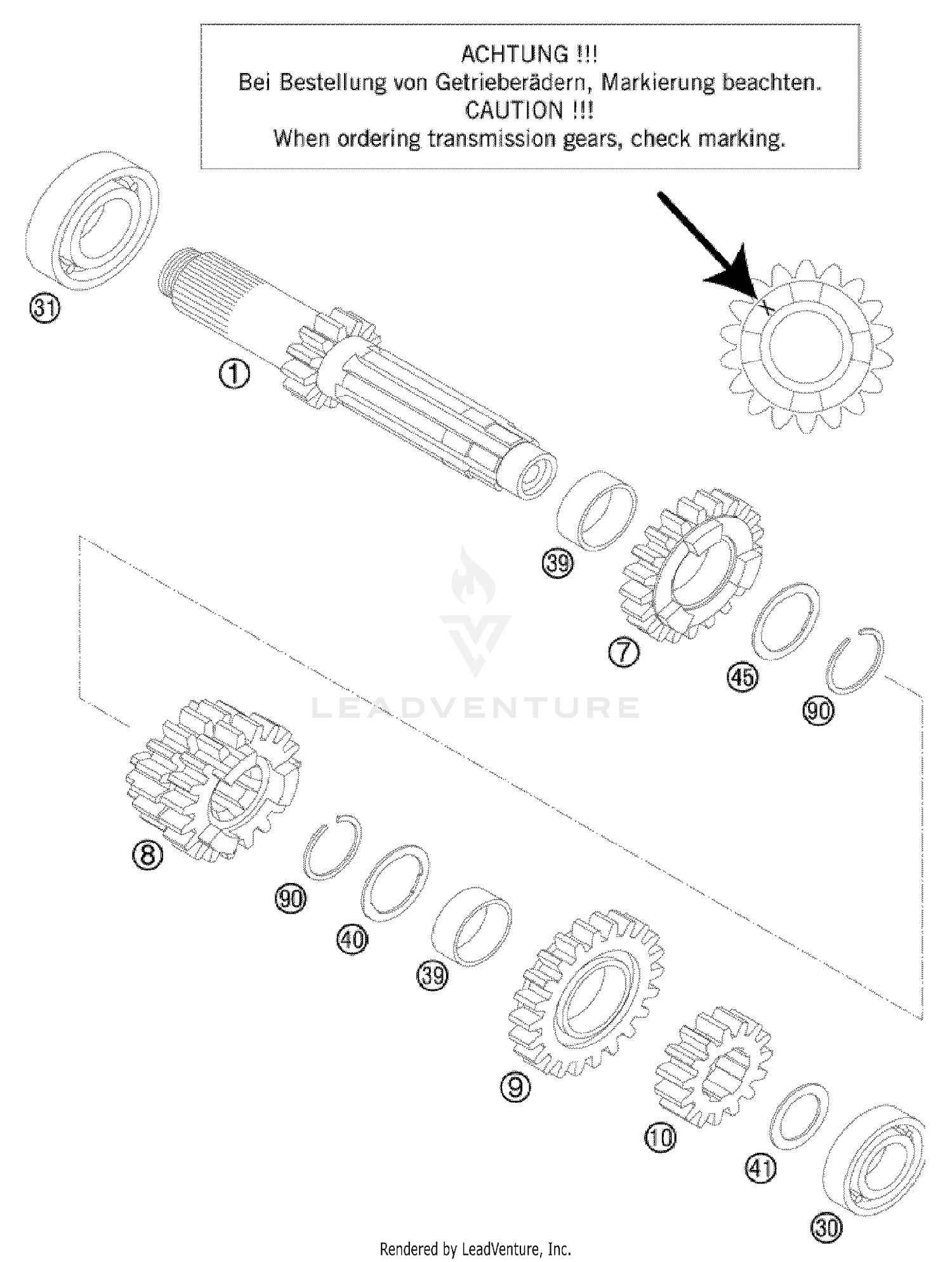 Transmission I - Main Shaft
