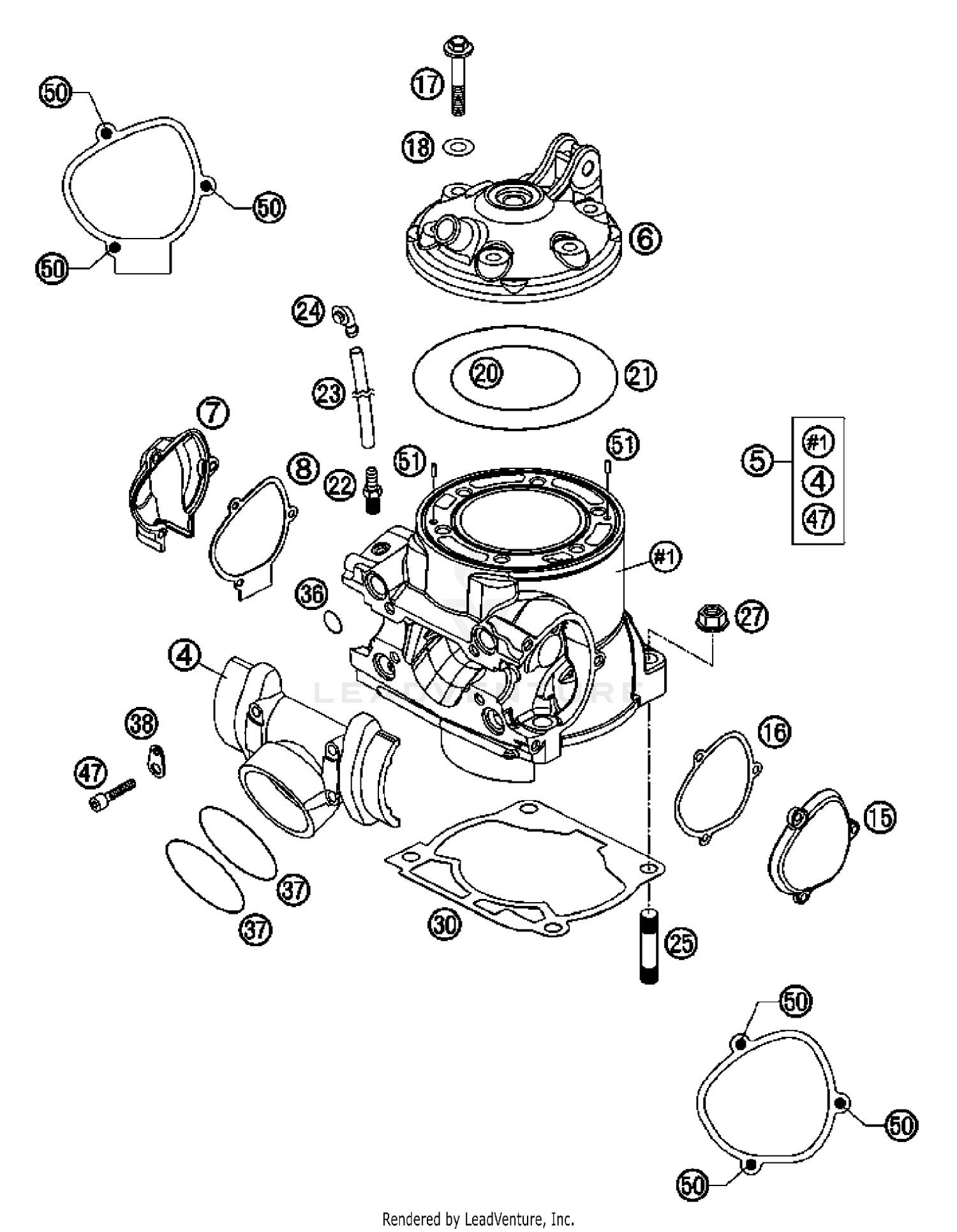 Cylinder, Cylinderhead