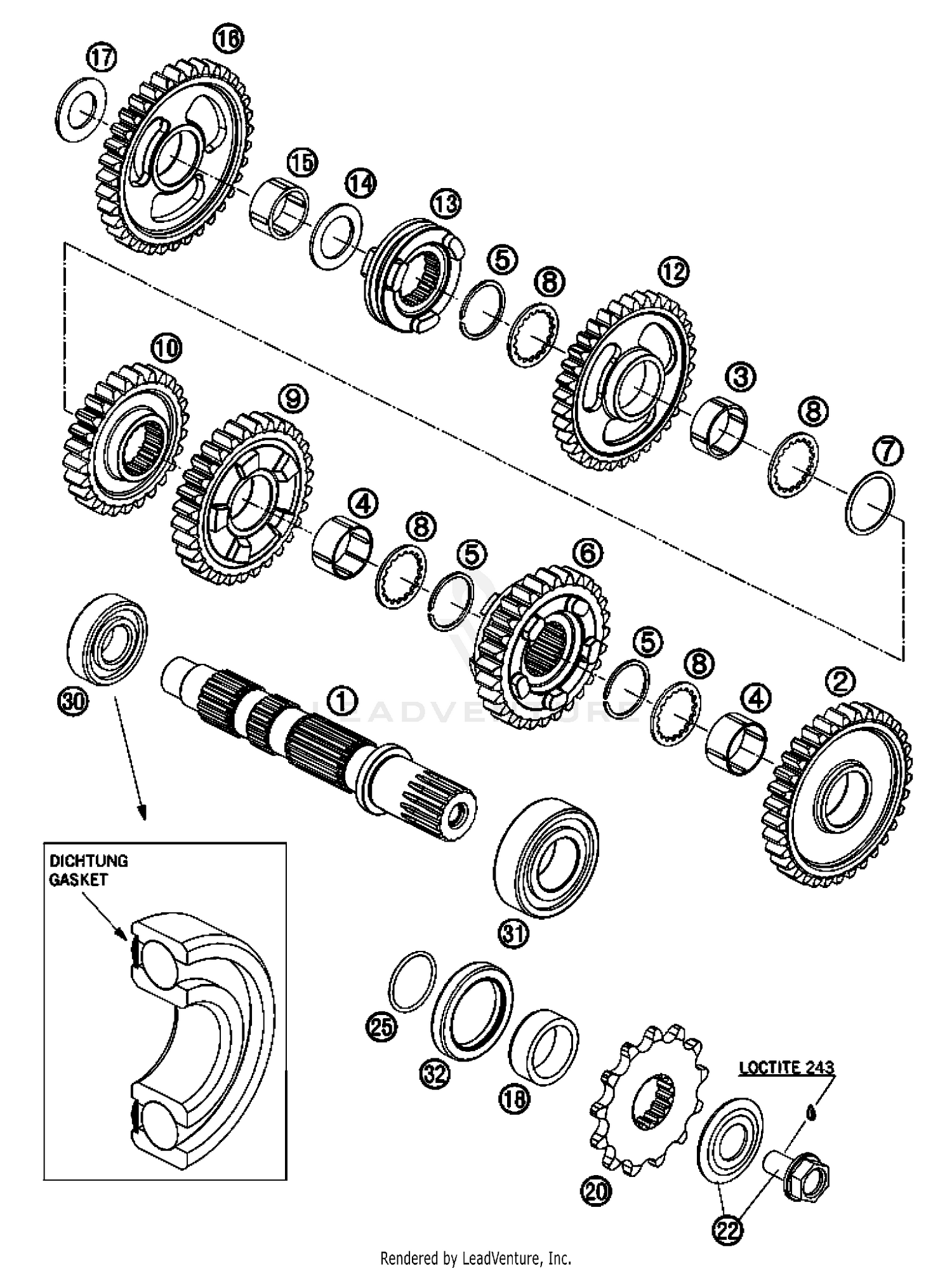 Transmission II - Countershaft